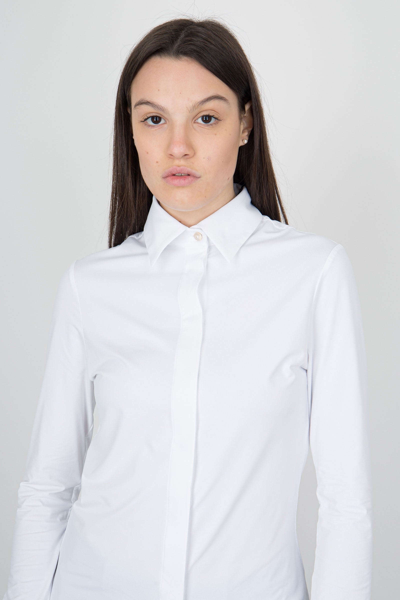 Rrd Camicia Shirty Oxford Plain Woman Bianco Donna - 1