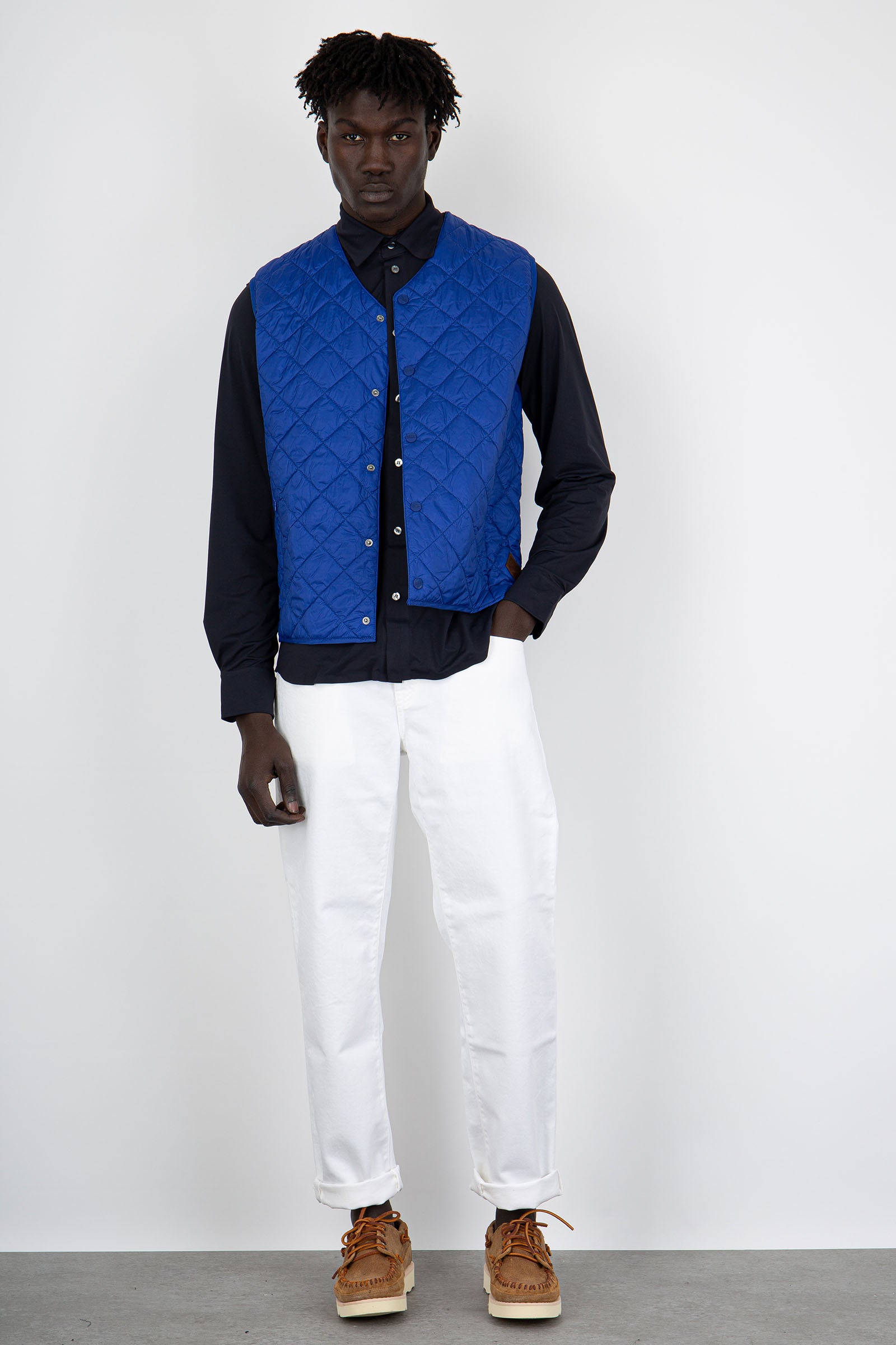 Rrd Camicia Shirt Techno Blu Scuro Uomo - 2