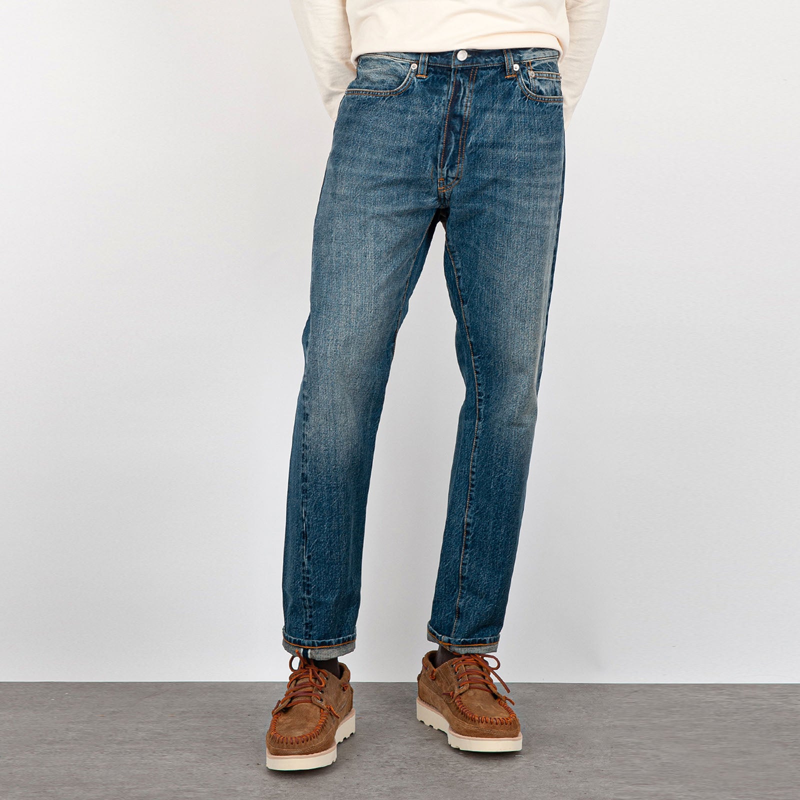 Fortela Jeans 911 Super John Denim Blu Medio - 8