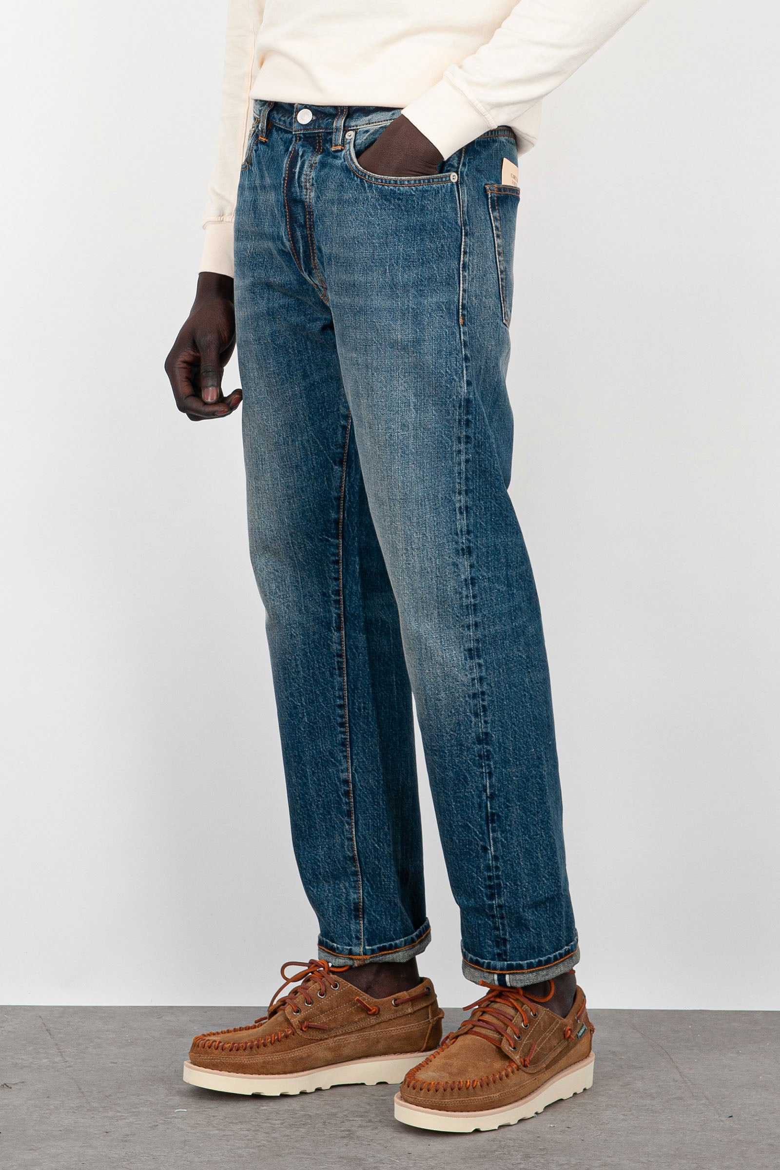Fortela Jeans 911 Super John Denim Blu Medio - 3
