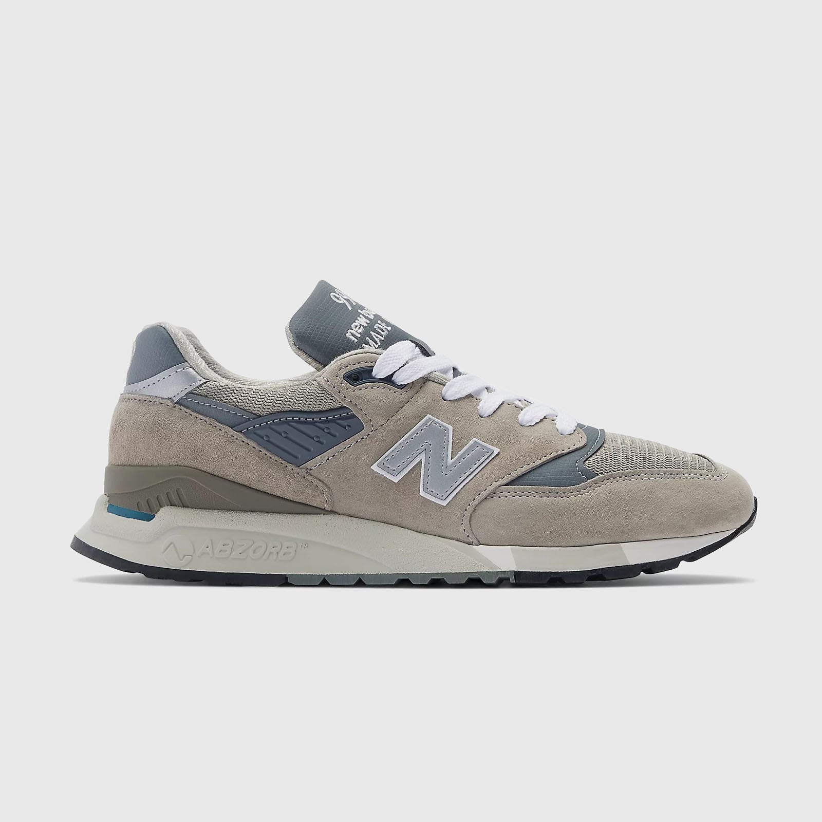 New Balance Sneaker Made in USA 998 Grigio - 9
