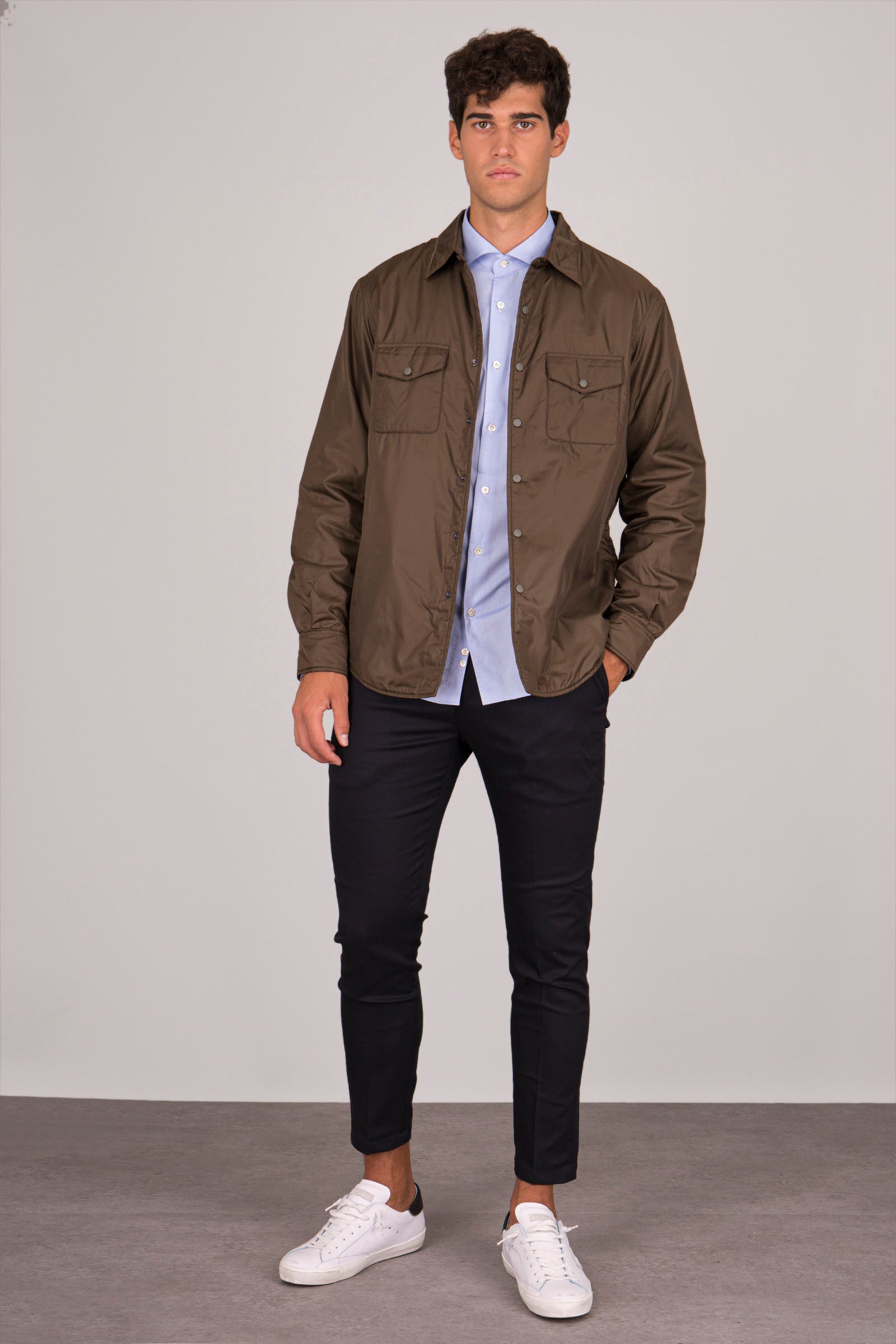 Dnl Camicia Collo Francia Azzurro Uomo - 6