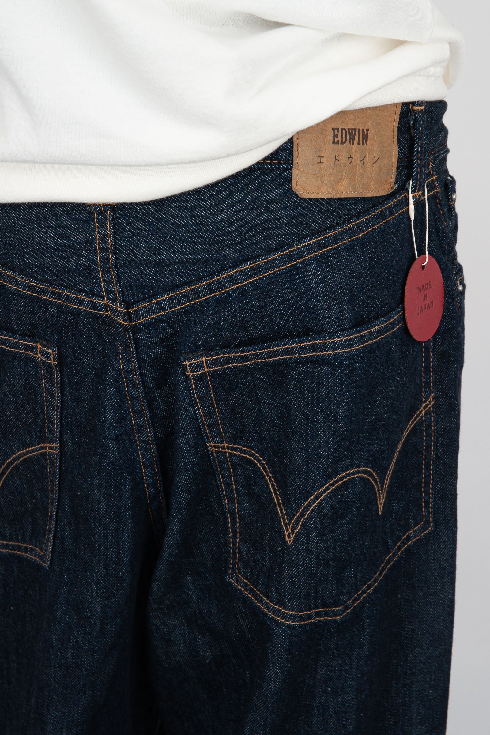 EDWIN Jeans Wide Denim Blu Scuro - 5