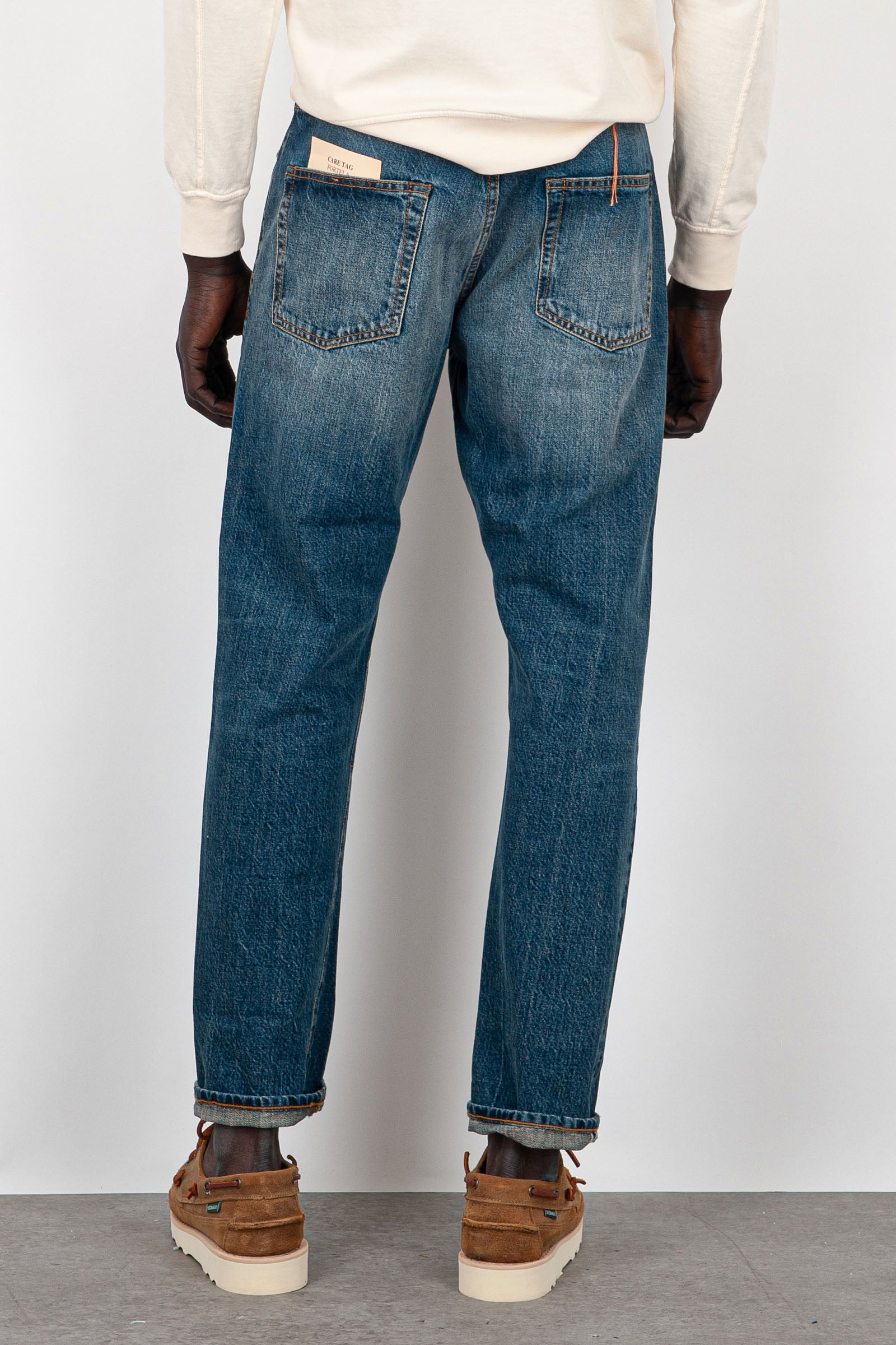 Fortela Jeans 911 Super John Denim Blu Medio - 4