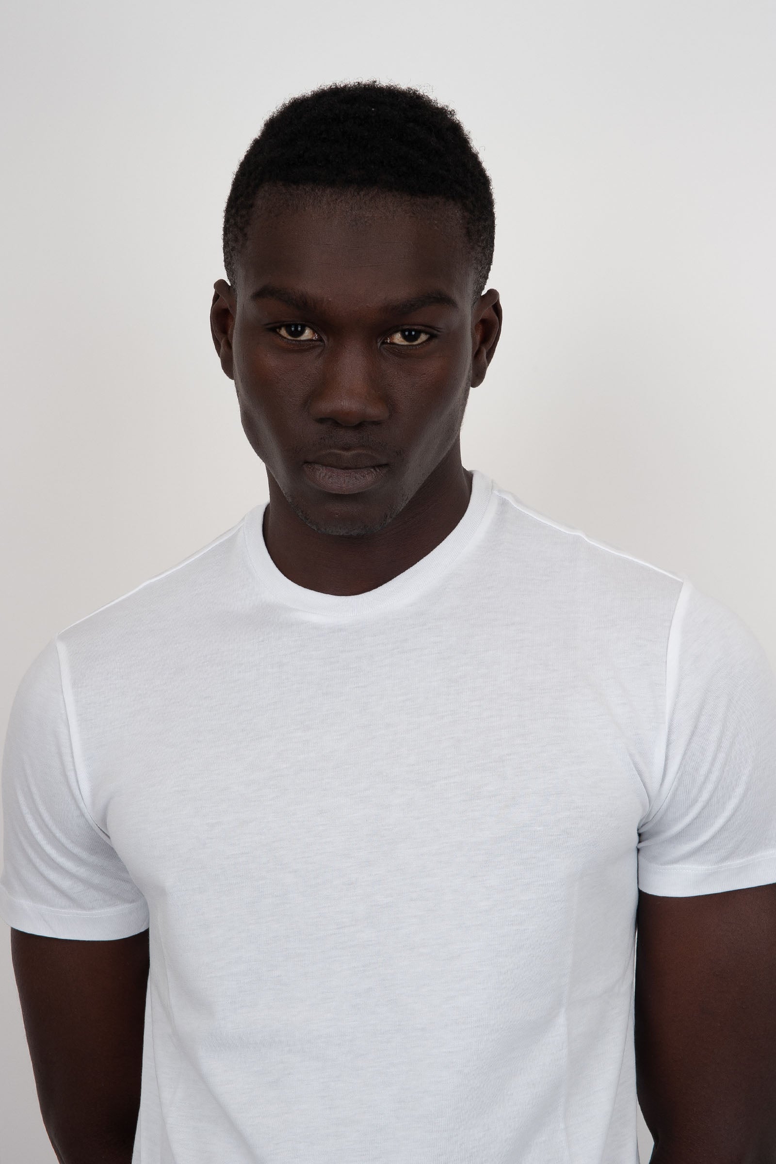 Majestic Filatures T-Shirt Girocollo Cotone/Lyocell Bianco - 5