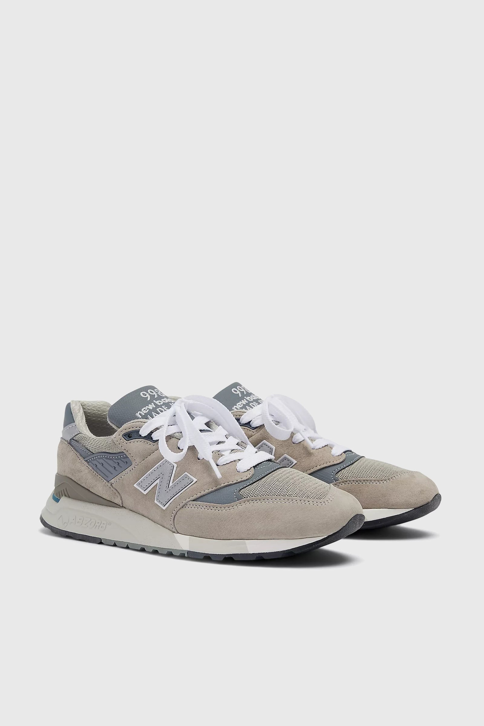 New Balance Sneaker Made in USA 998 Grigio - 3