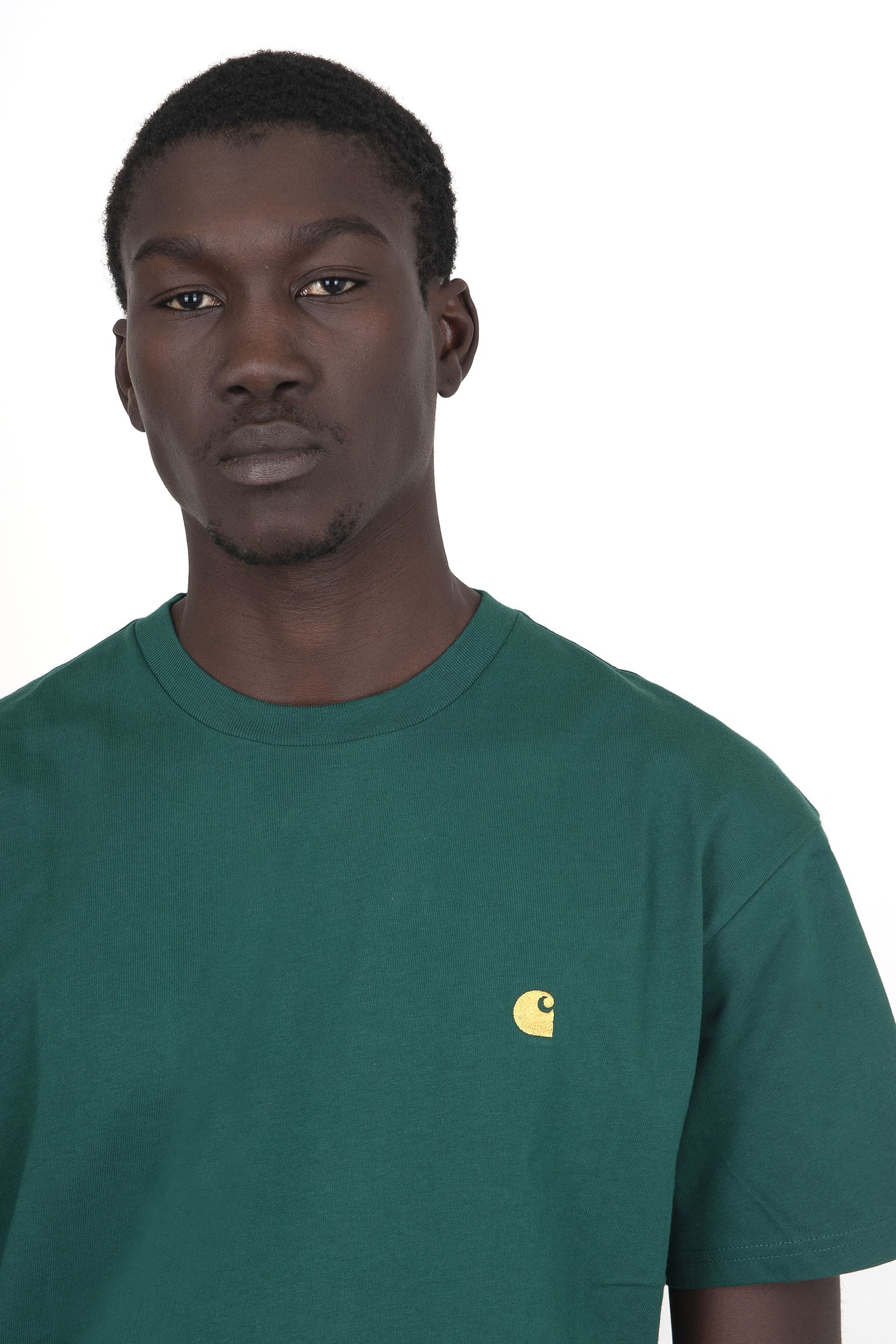 Carhartt Wip T-shirt S/s Chase Verde - 2