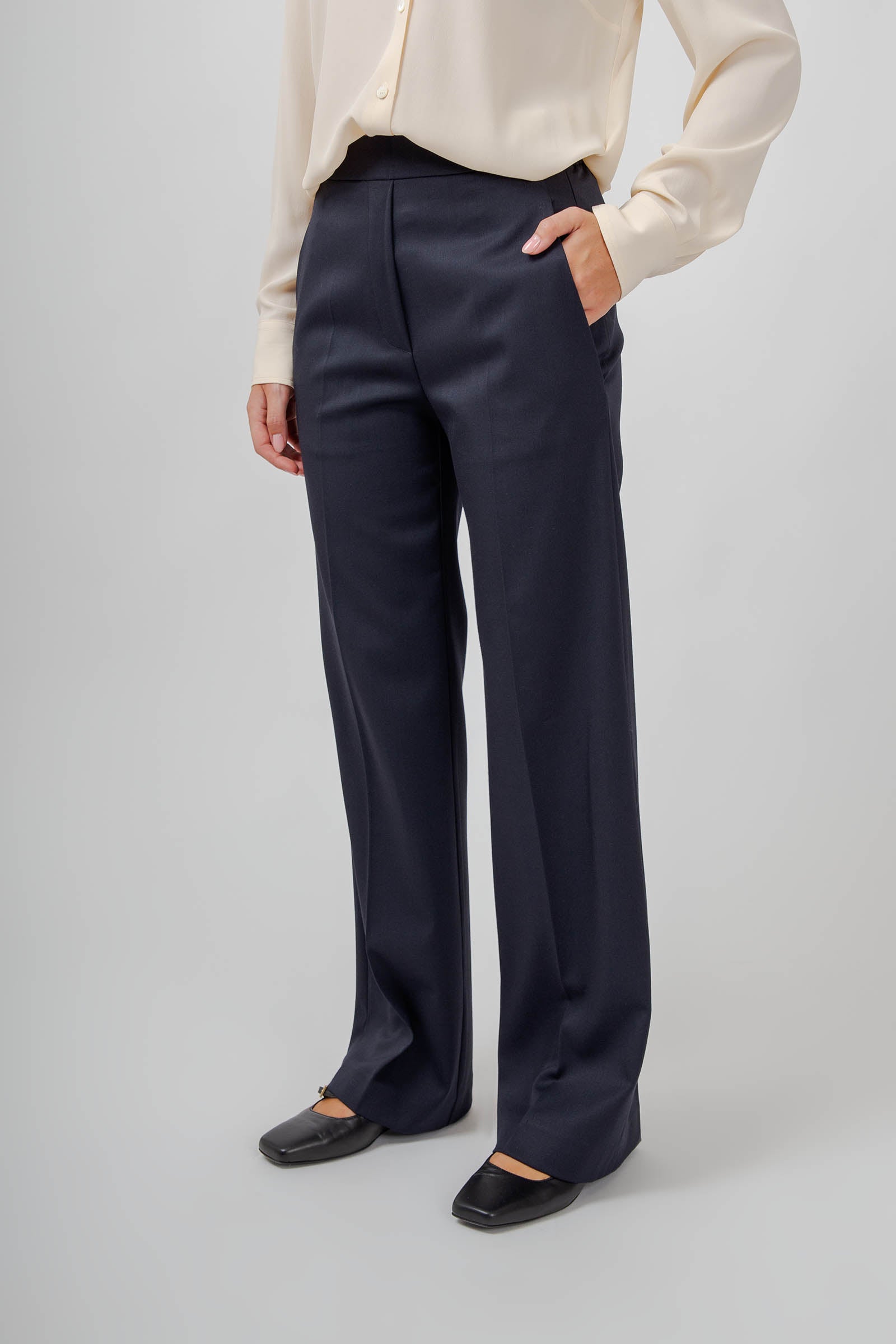 Erika Cavallini Pantalone Isotta Blu - 4