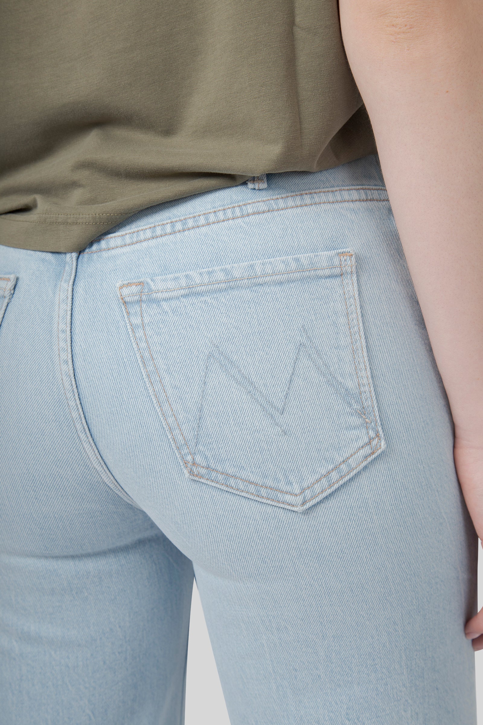 The Hustler Roller Skimp Fray Jeans - 7