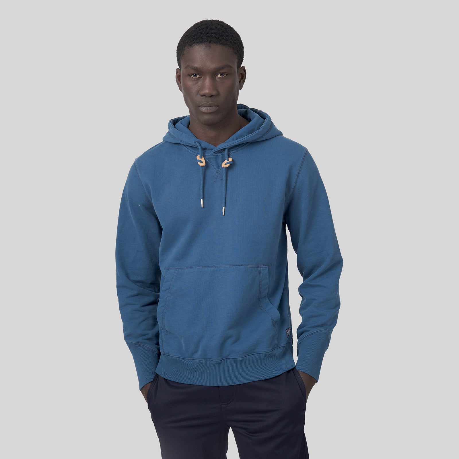 Manifattura Ceccarelli Felpa Hooded Avio Uomo - 7