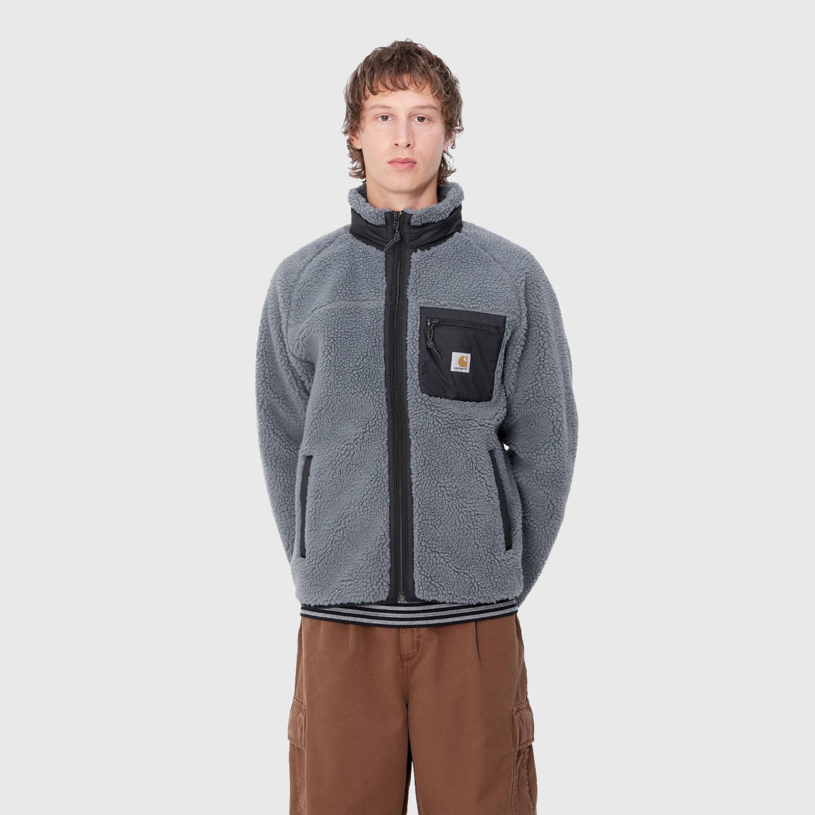 Carhartt Wip Prentis Liner Grigio/nero Uomo - 7