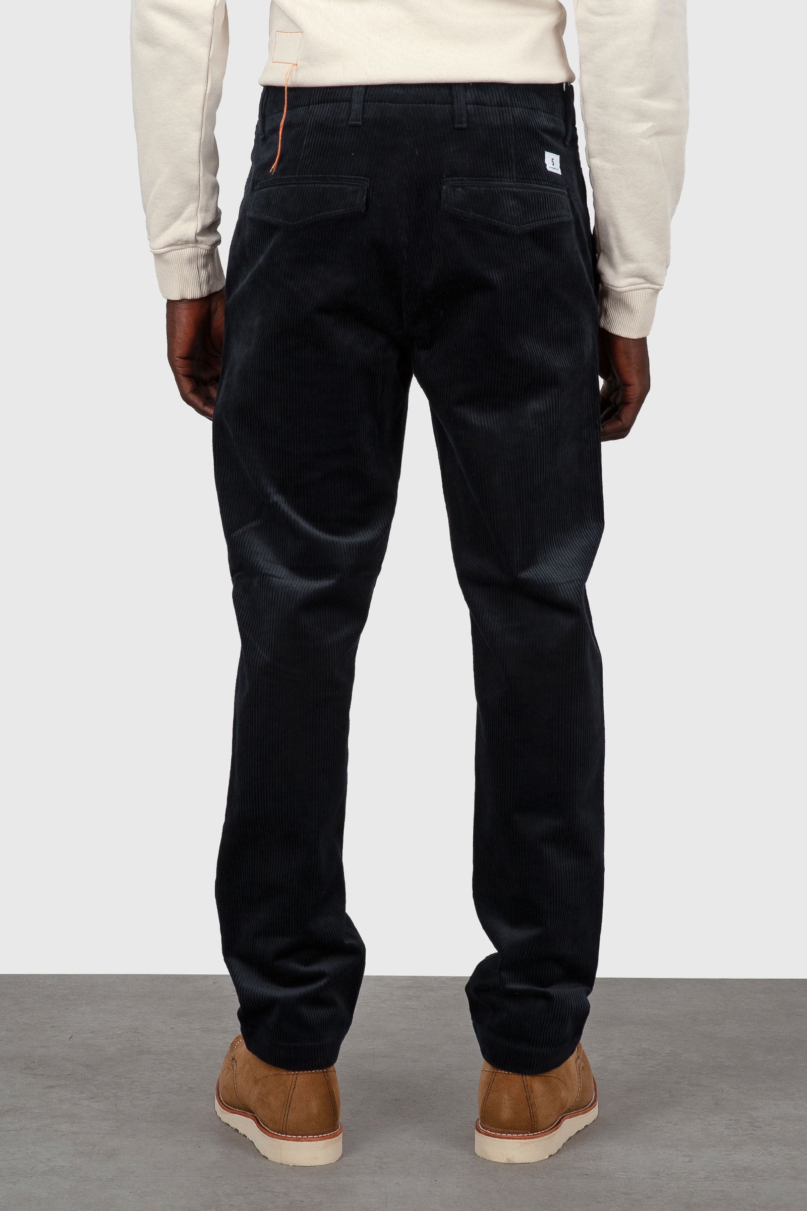 Department Five Pantalone Off In Velluto Blu Uomo - 5