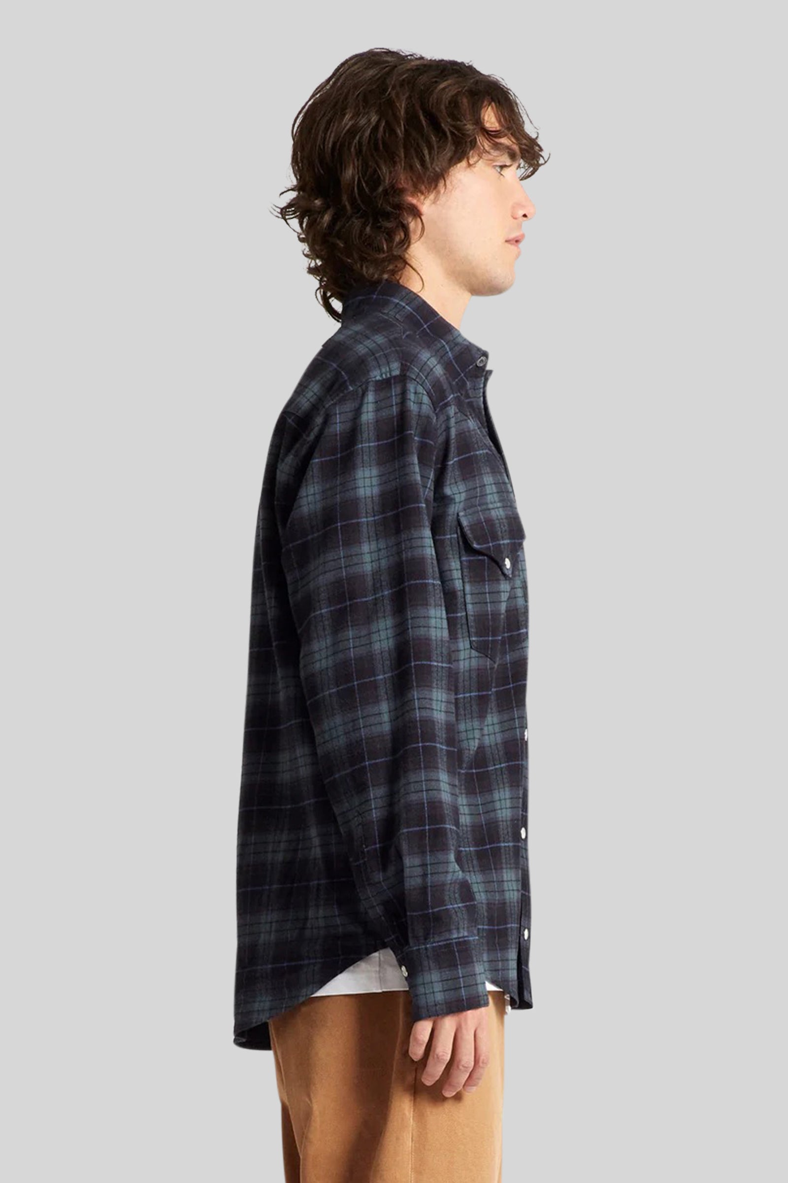 Department Five Camicia Texana Nevada Blu Navy Uomo - 2