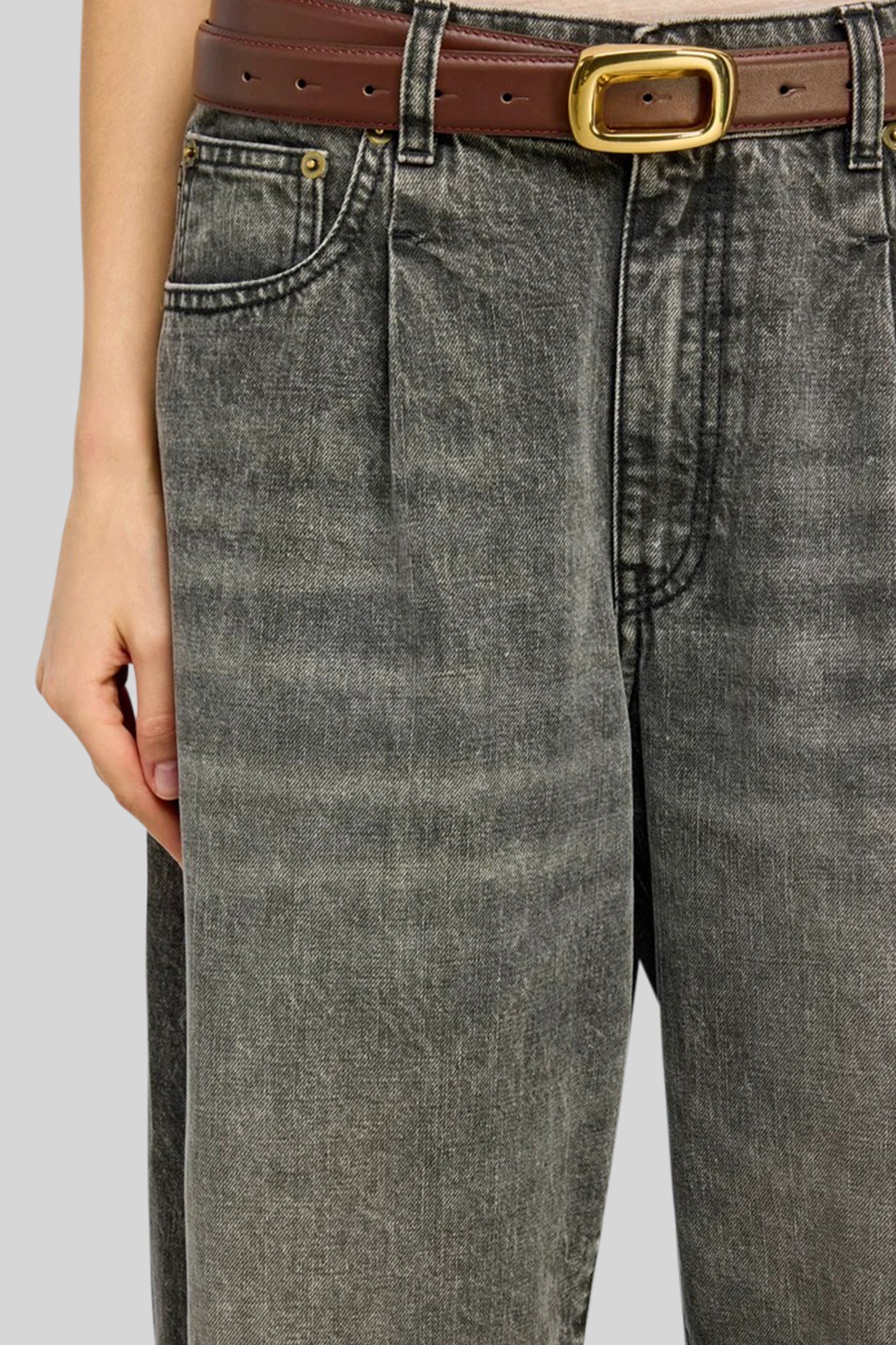 Semicouture Jeans Bea Blu Medio Donna - 3