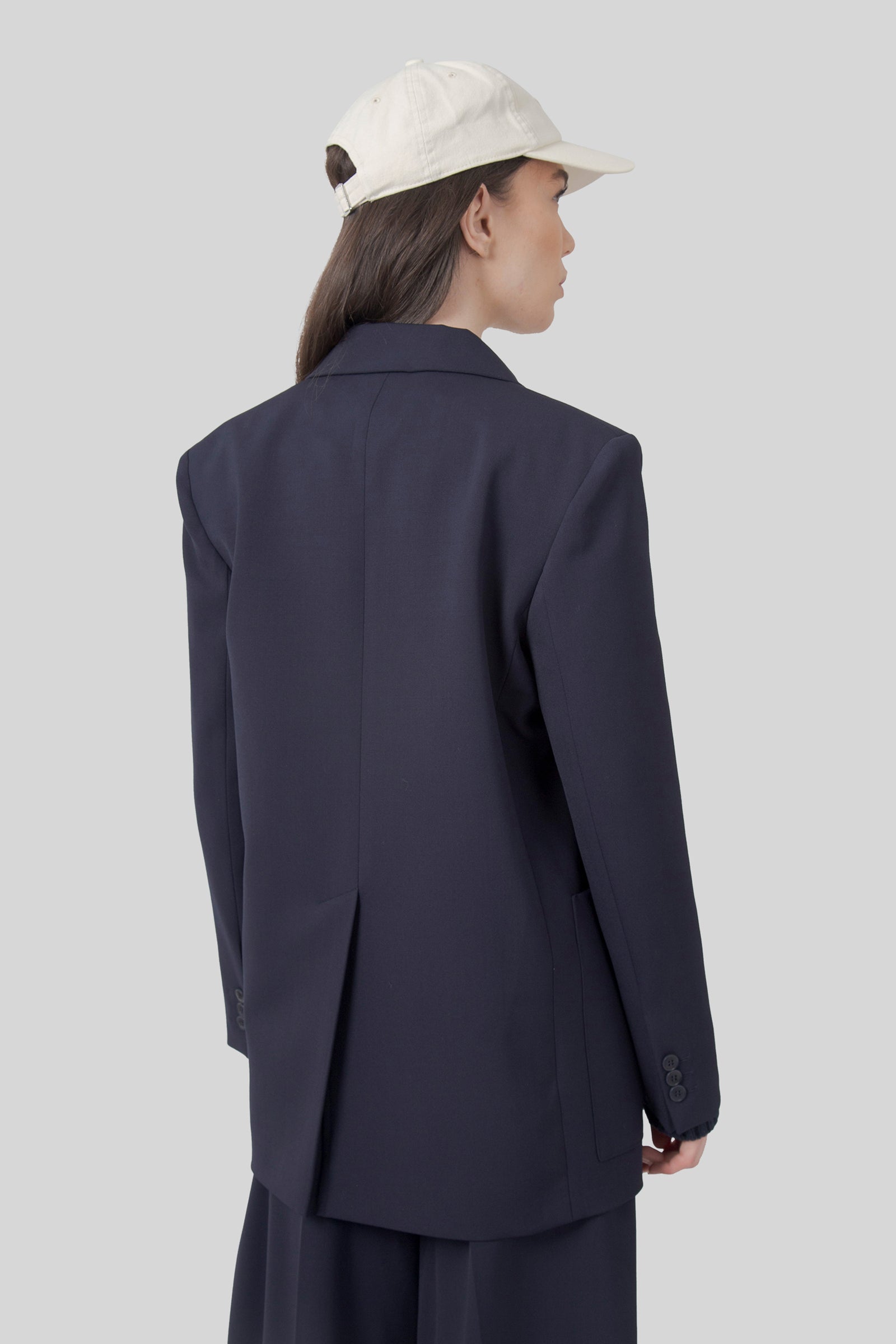 Veloce Double-breasted Blazer In Technical Wool - 6