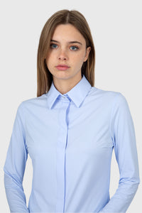 RRD Oxford Plain Shirt Synthetic Sky Blue rrd