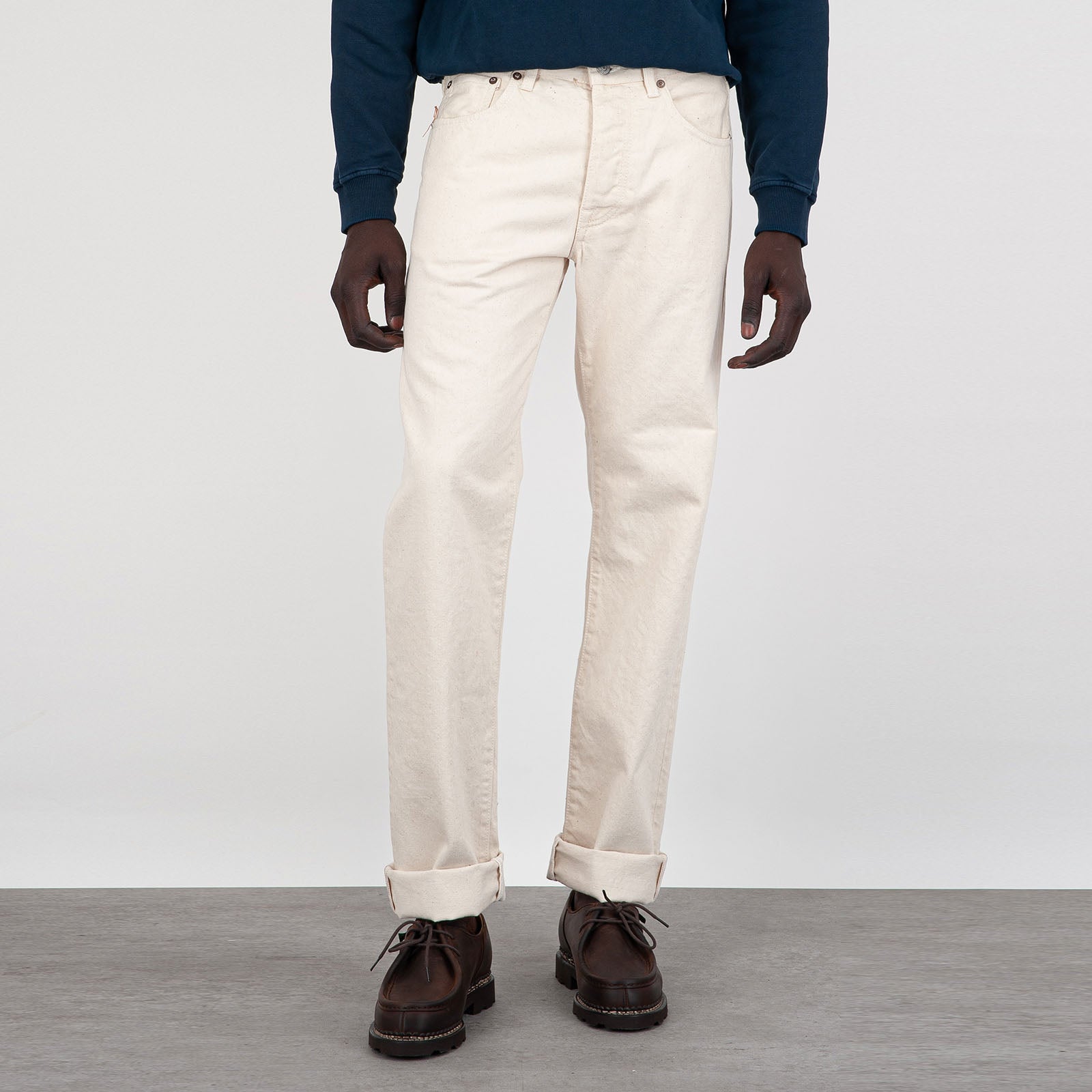 Fortela Jeans John 965 Bianco Off Uomo - 7