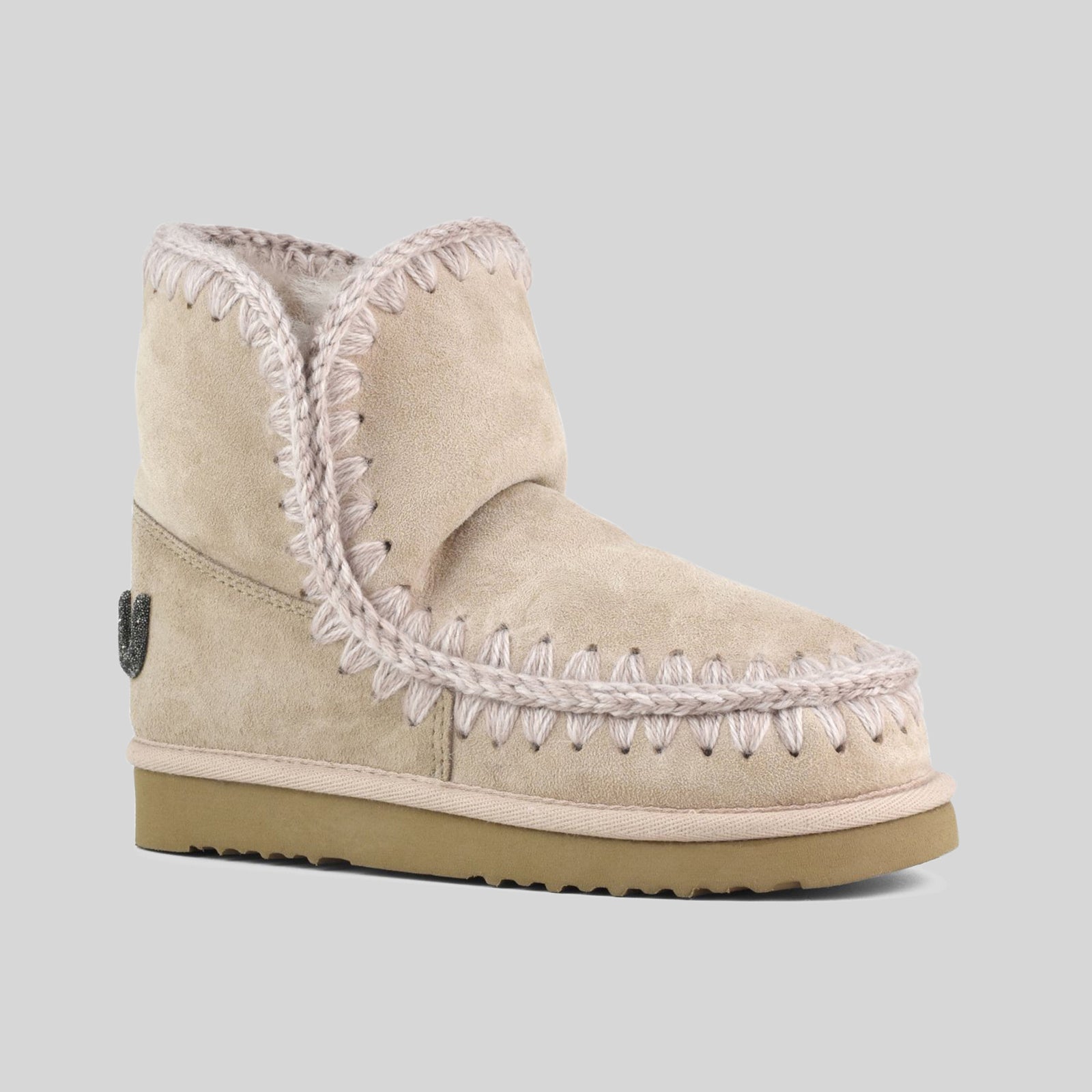 Mou Eskimo 18 Glitter Logo Rosa Chiaro Donna - 2