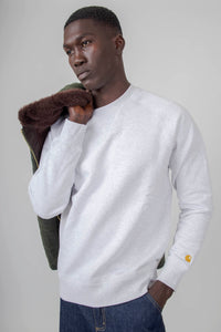 Carhartt Wip Chase Sweatshirt Grigio Chiaro Uomo carhartt wip