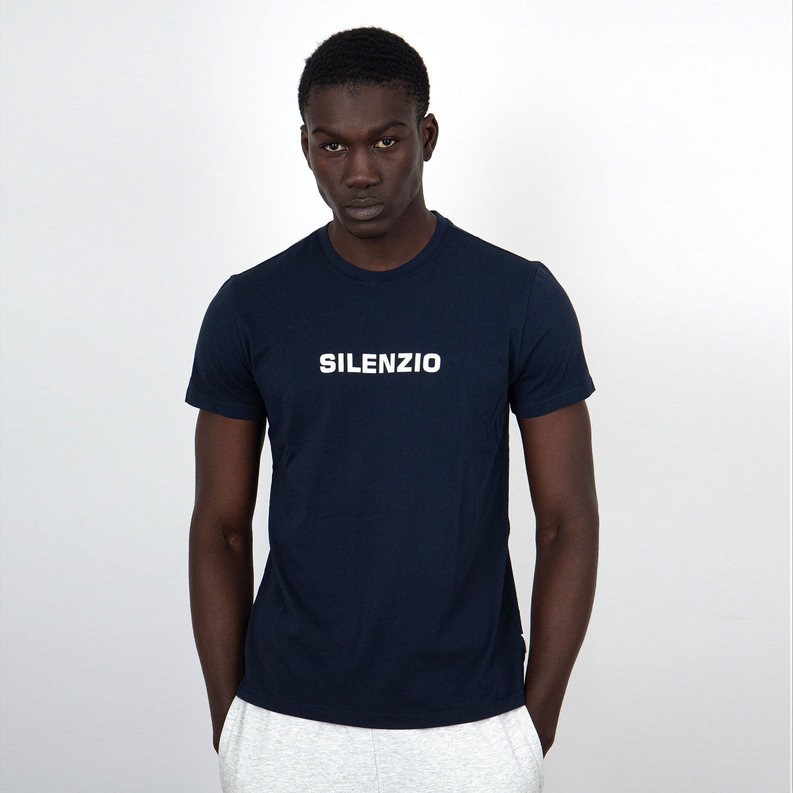Aspesi T-Shirt Silence Cotton Navy Blue - 6