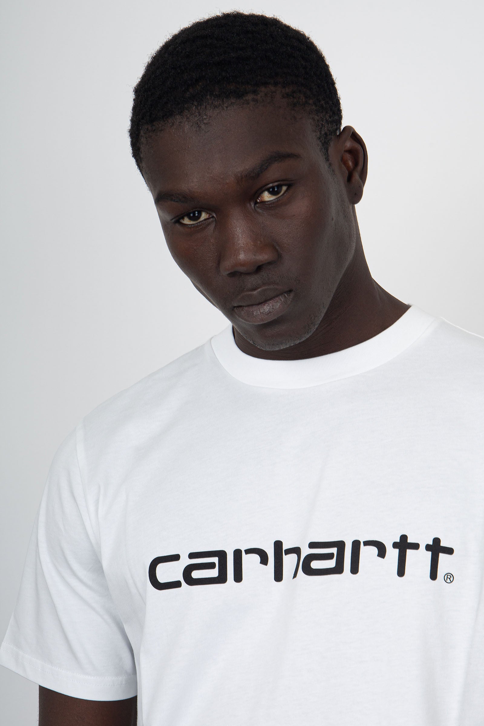Carhartt WIP T-Shirt Short Sleeve Script Cotton White - 2