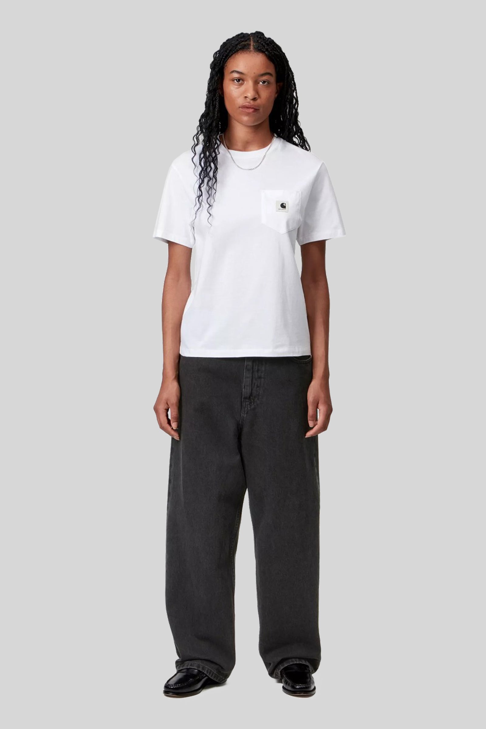 Carhartt Wip W' Brandon Pant Nero Donna - 4