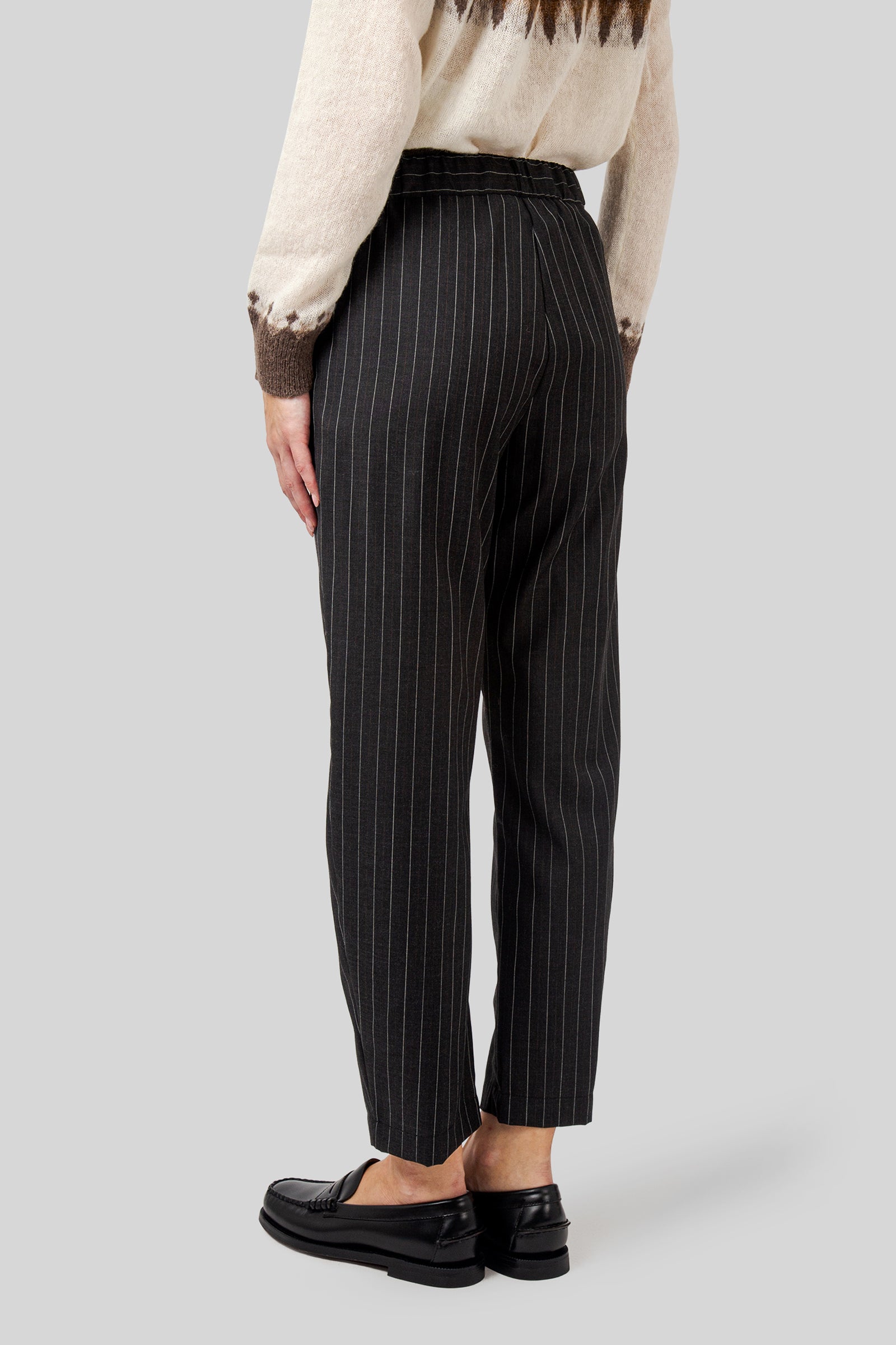 Semicouture Pantalone Buddy Grigio Donna - 5