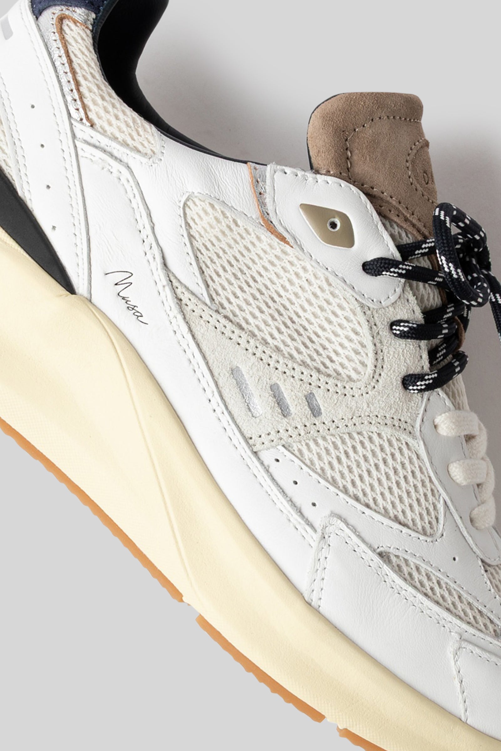 D.a.t.e. Sneaker Musa Hf Bianco/blu Uomo - 2