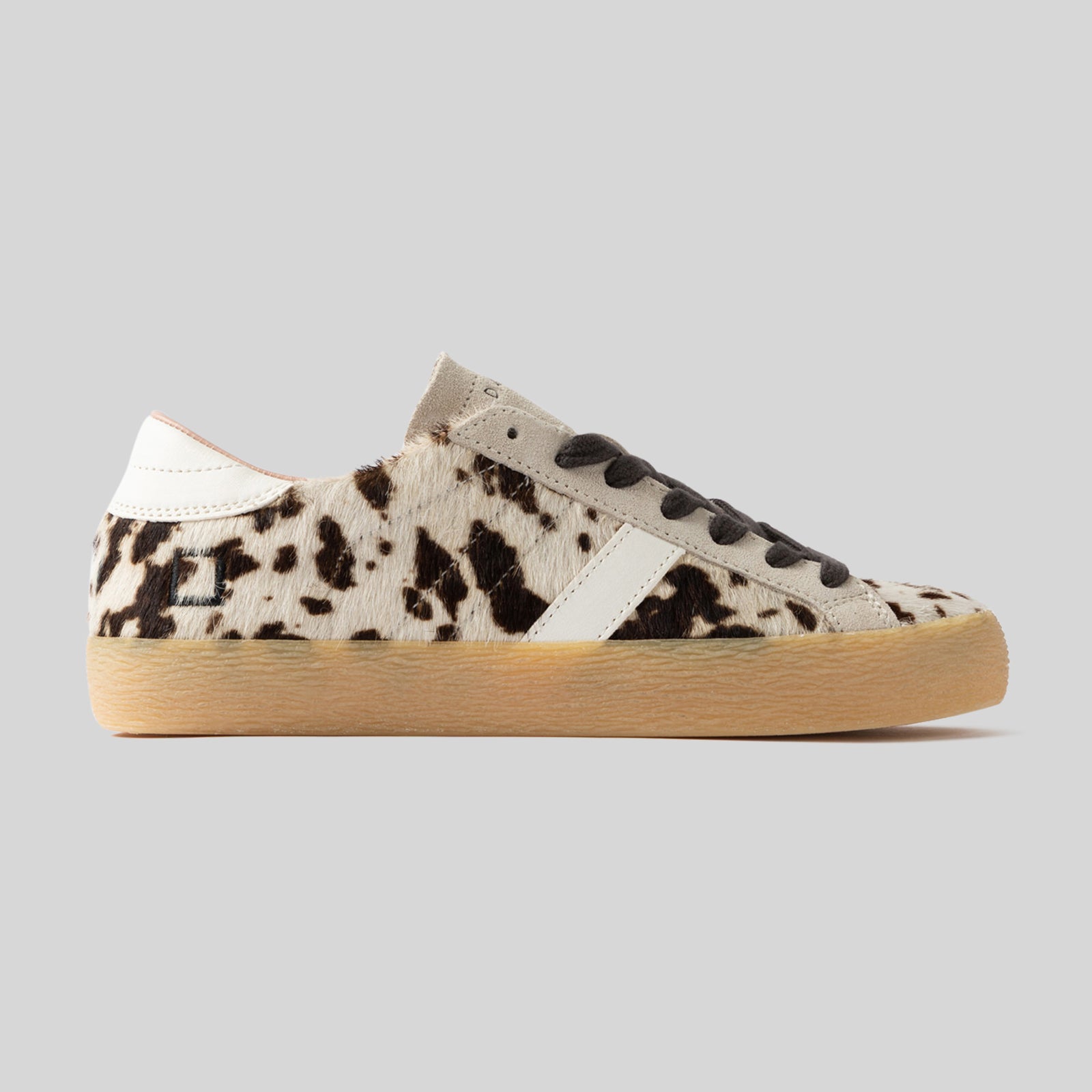 D.a.t.e. Sneaker Hill Low Pony Cow Marrone/bianco Off Donna - 6