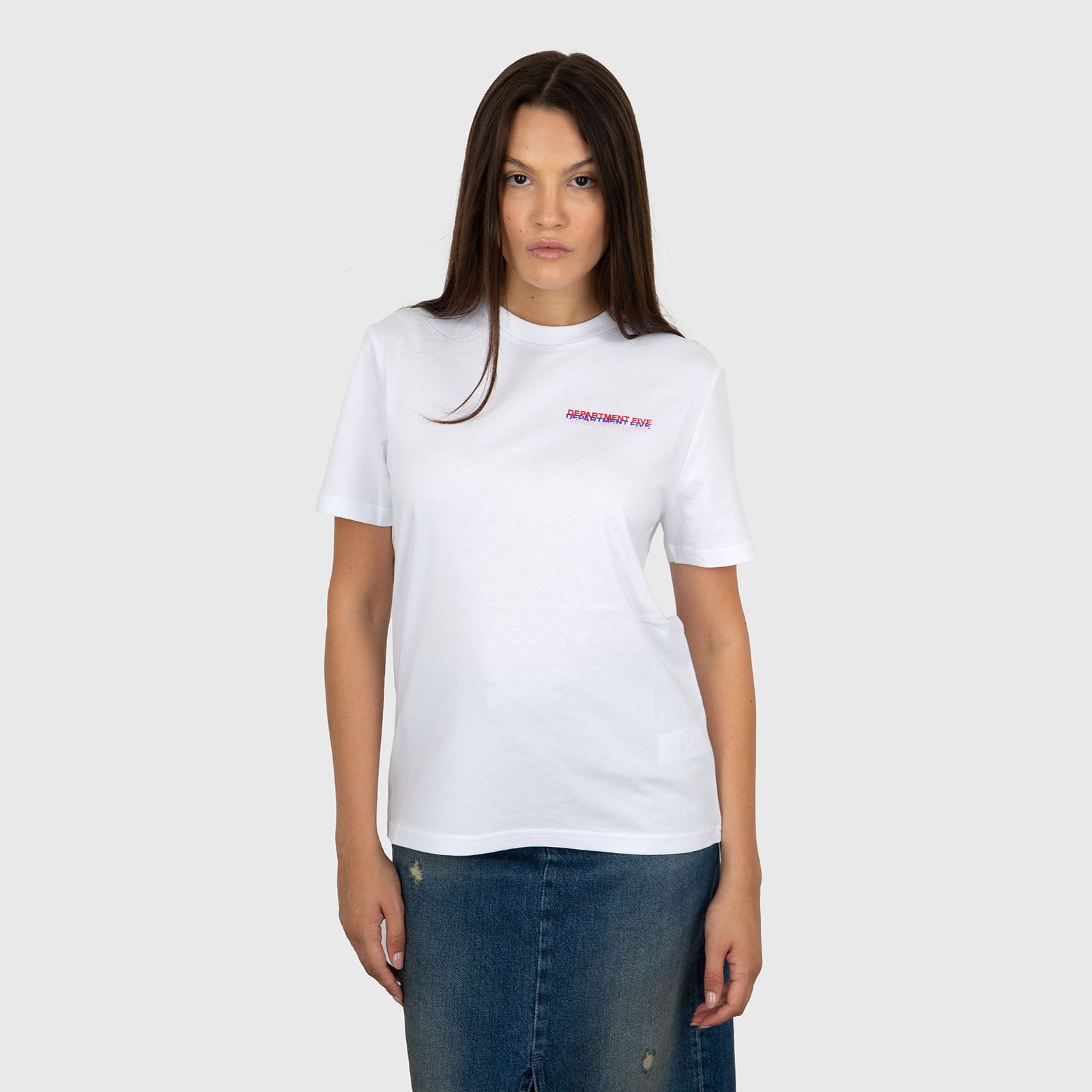 Department Five T-shirt Girocollo Fleur Bianco Donna - 7