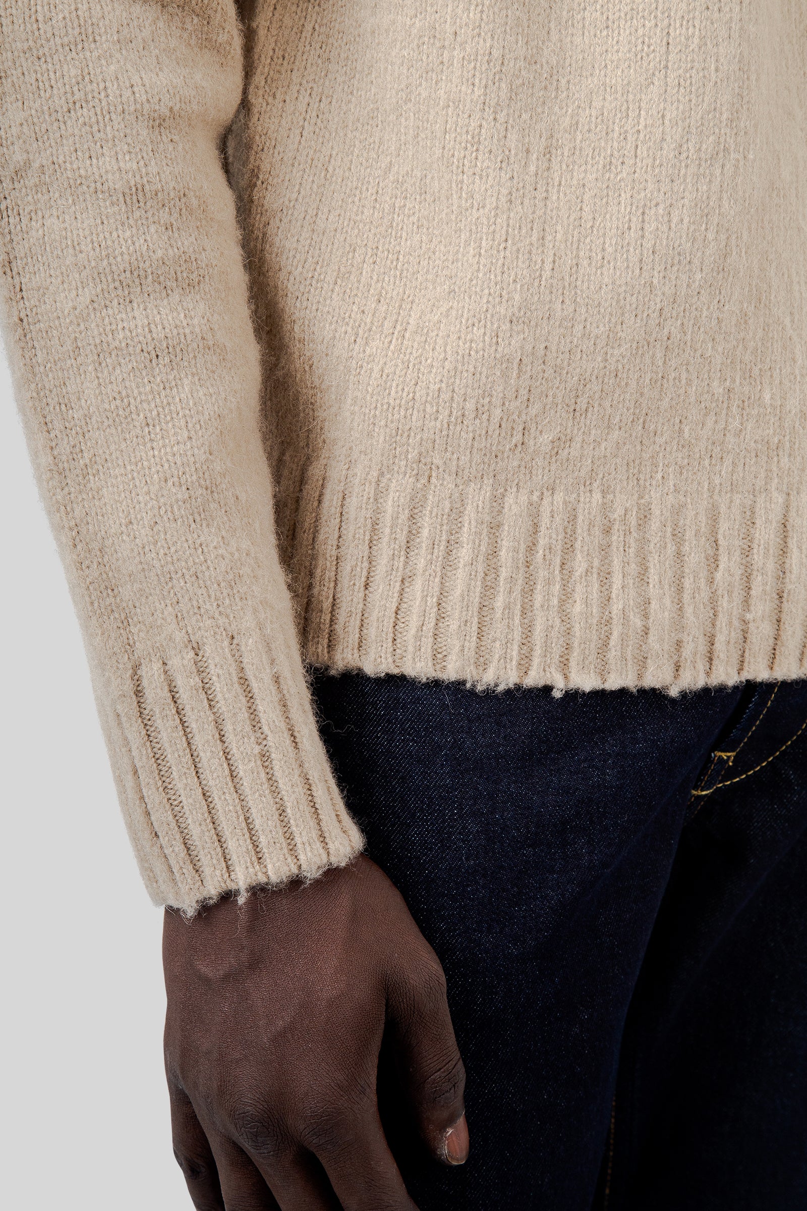 Shetland Wool Crew Neck Sweater - 6