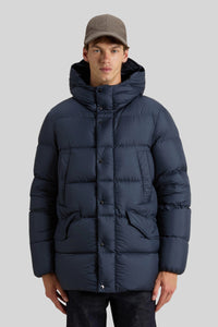 Woolrich Cloud Davis Parka Blu Uomo woolrich
