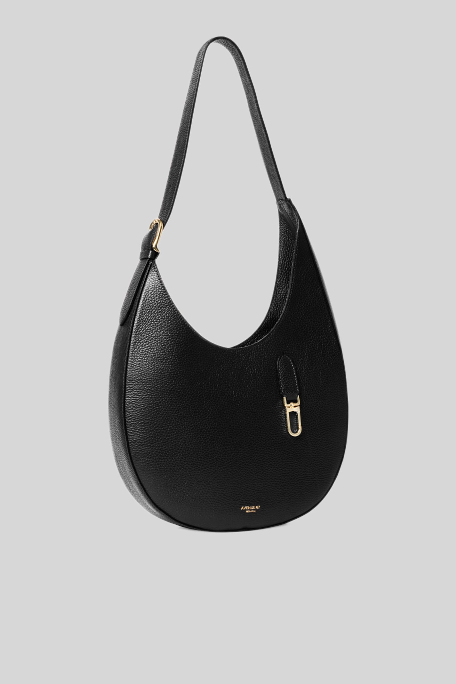 Avenue 67 Borsa Hoop Nero Donna - 2