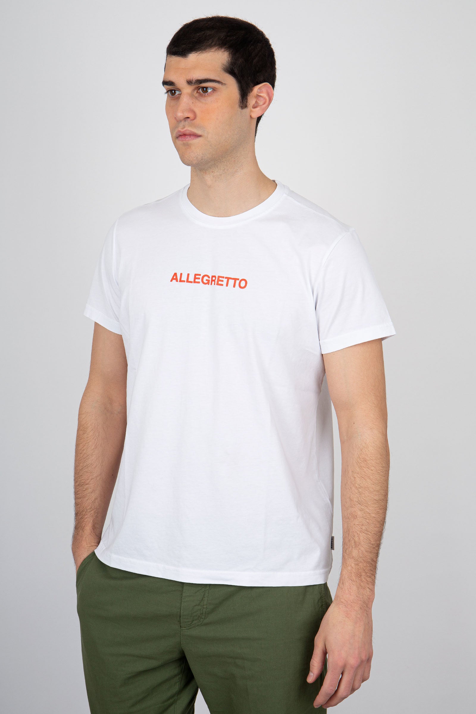 Aspesi T-shirt Allegretto Cotone Bianco - 3