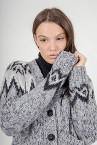 Jacquard Cardigan roberto collina