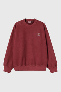 Carhartt Wip Felpa Vista Bordeaux Uomo carhartt wip