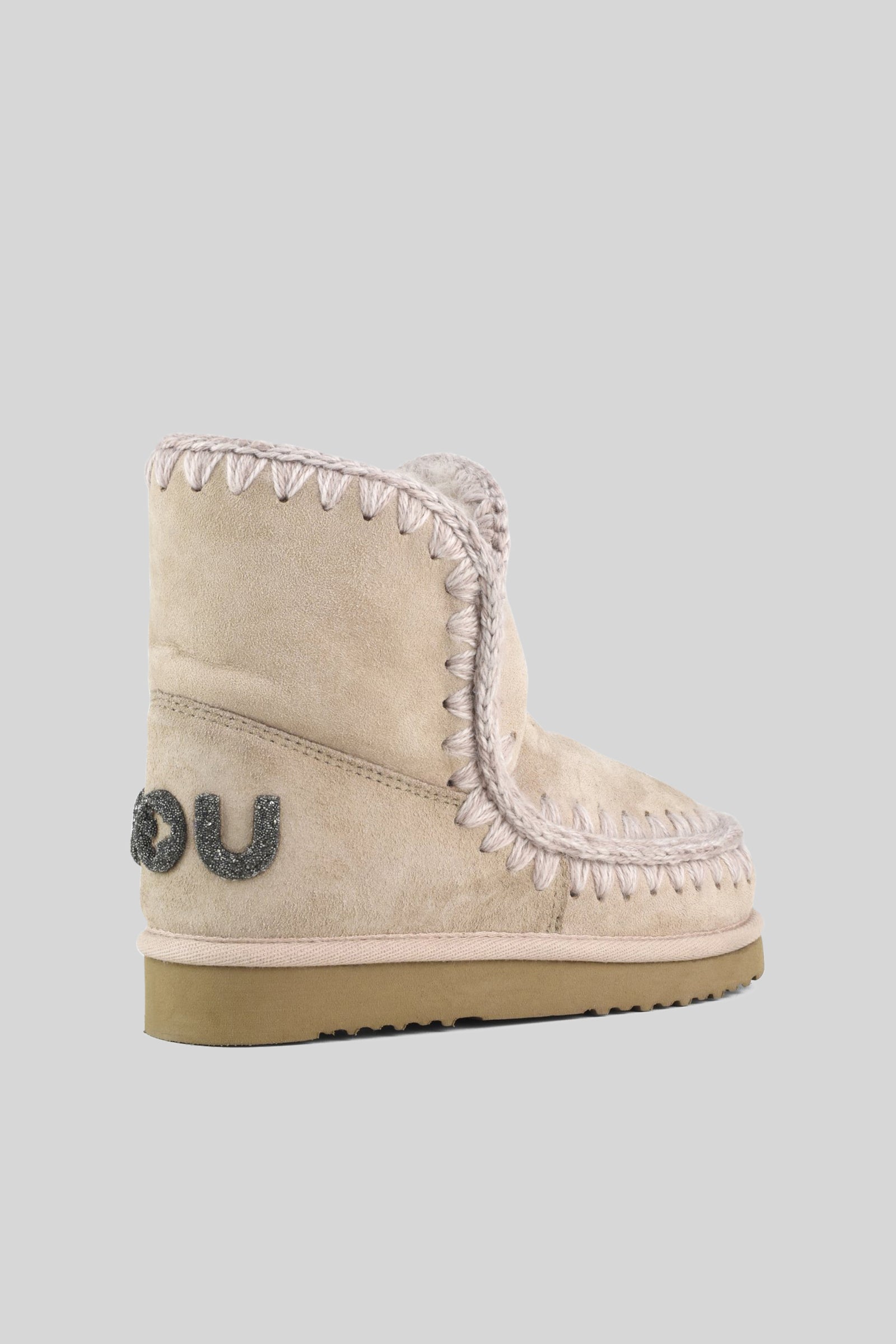 Mou Eskimo 18 Glitter Logo Rosa Chiaro Donna - 4