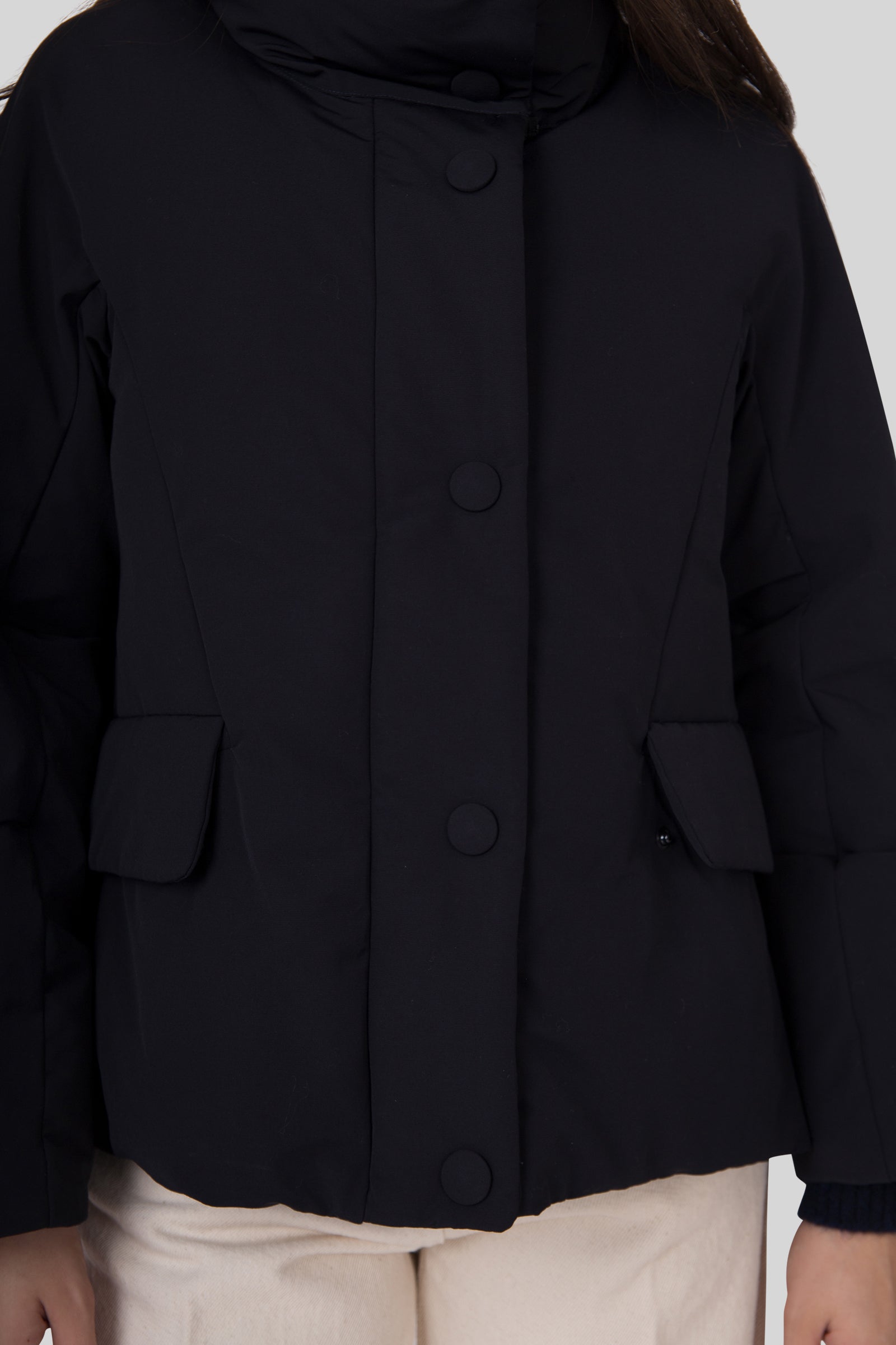 Aspesi Giubbotto Spumina Blu Navy Donna - 7