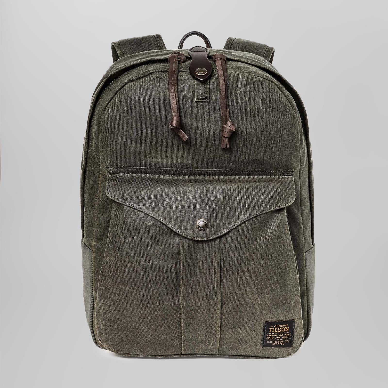 Filson Journeyman Backpack Verde Uomo - 10
