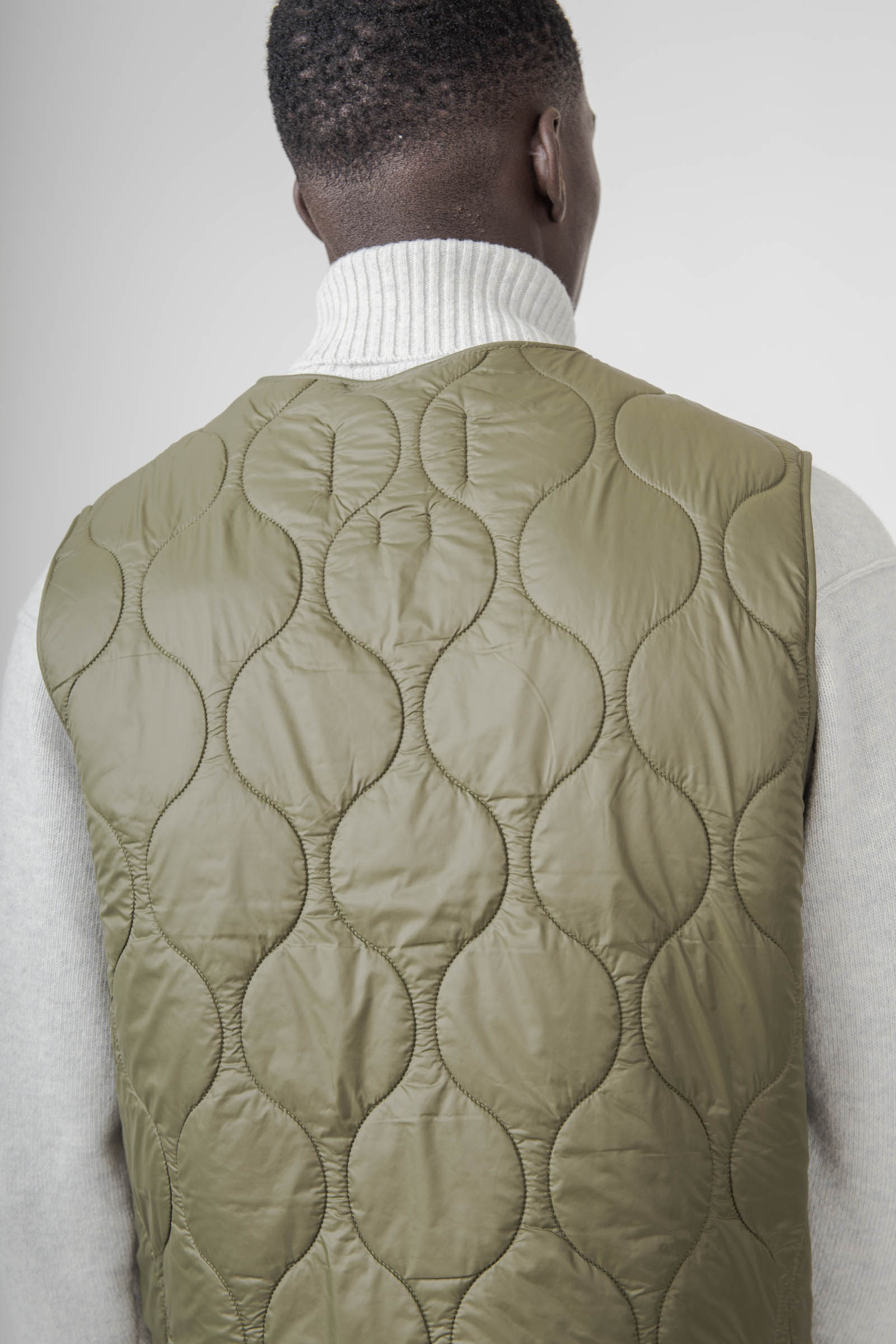 Wool Padded Vest - 4