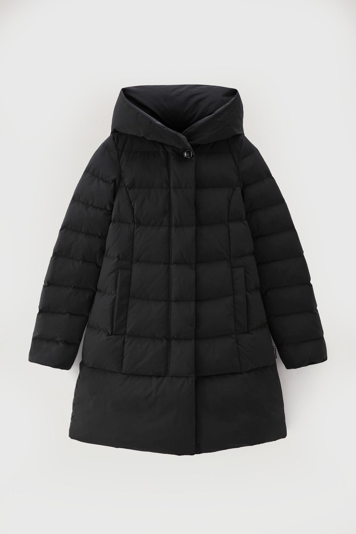 Woolrich Parka Puffy Prescott In Urban Touch Nero Donna