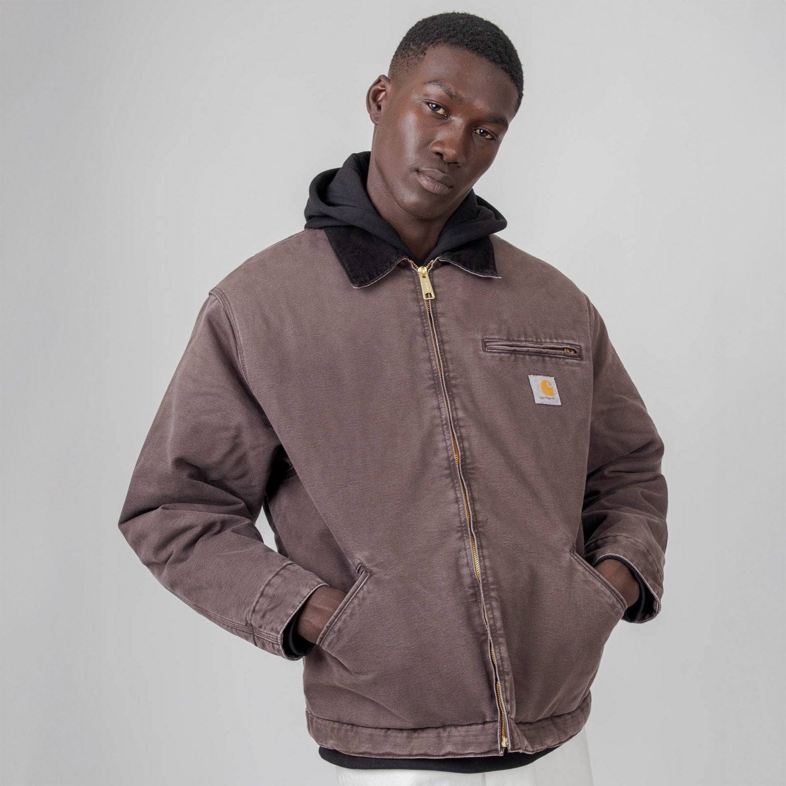 Carhartt Wip Og Detroit Jacket Tabacco Uomo - 8