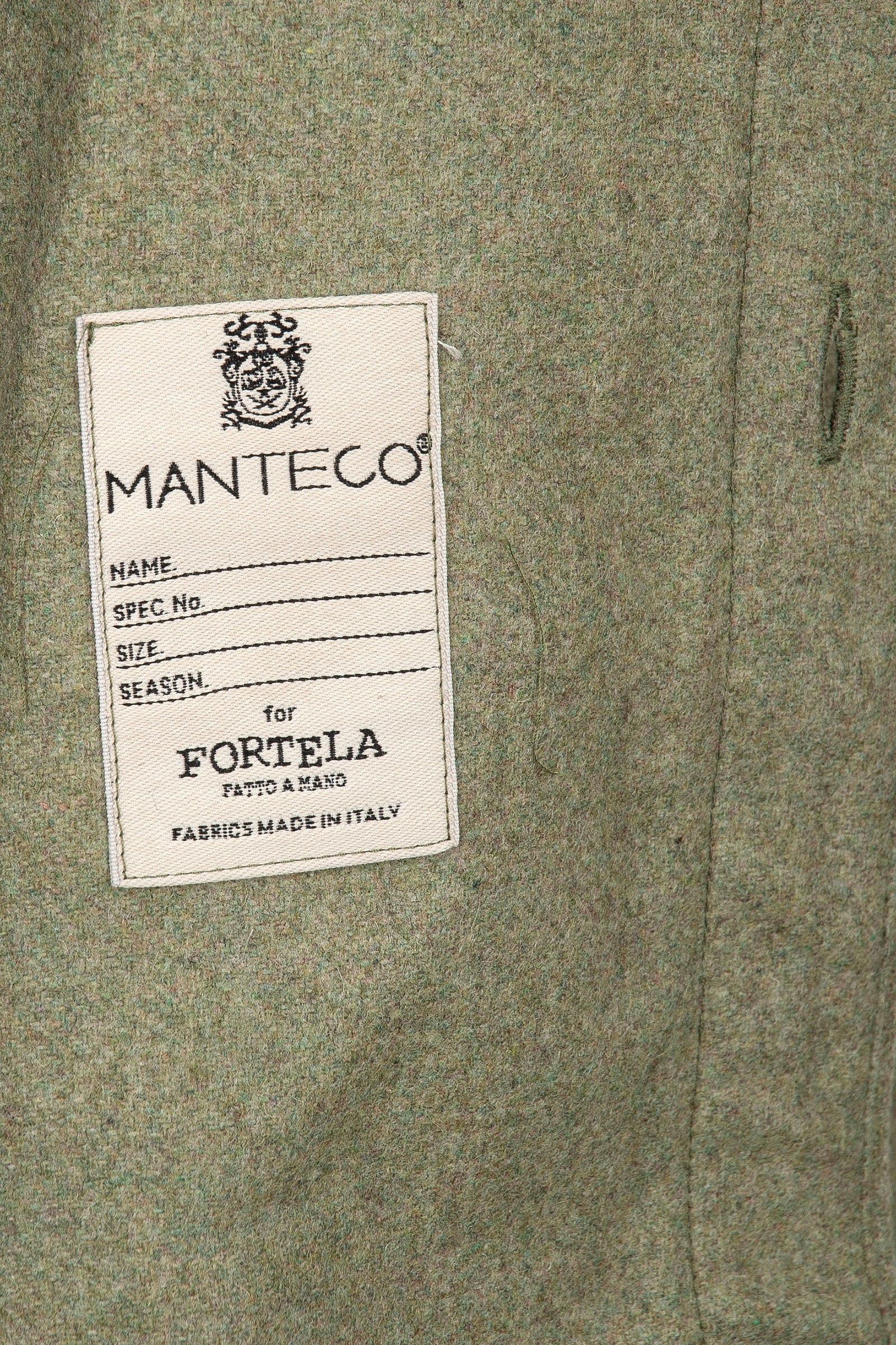 Fortela Overshirt Cpo Verde Chiaro Uomo - 10