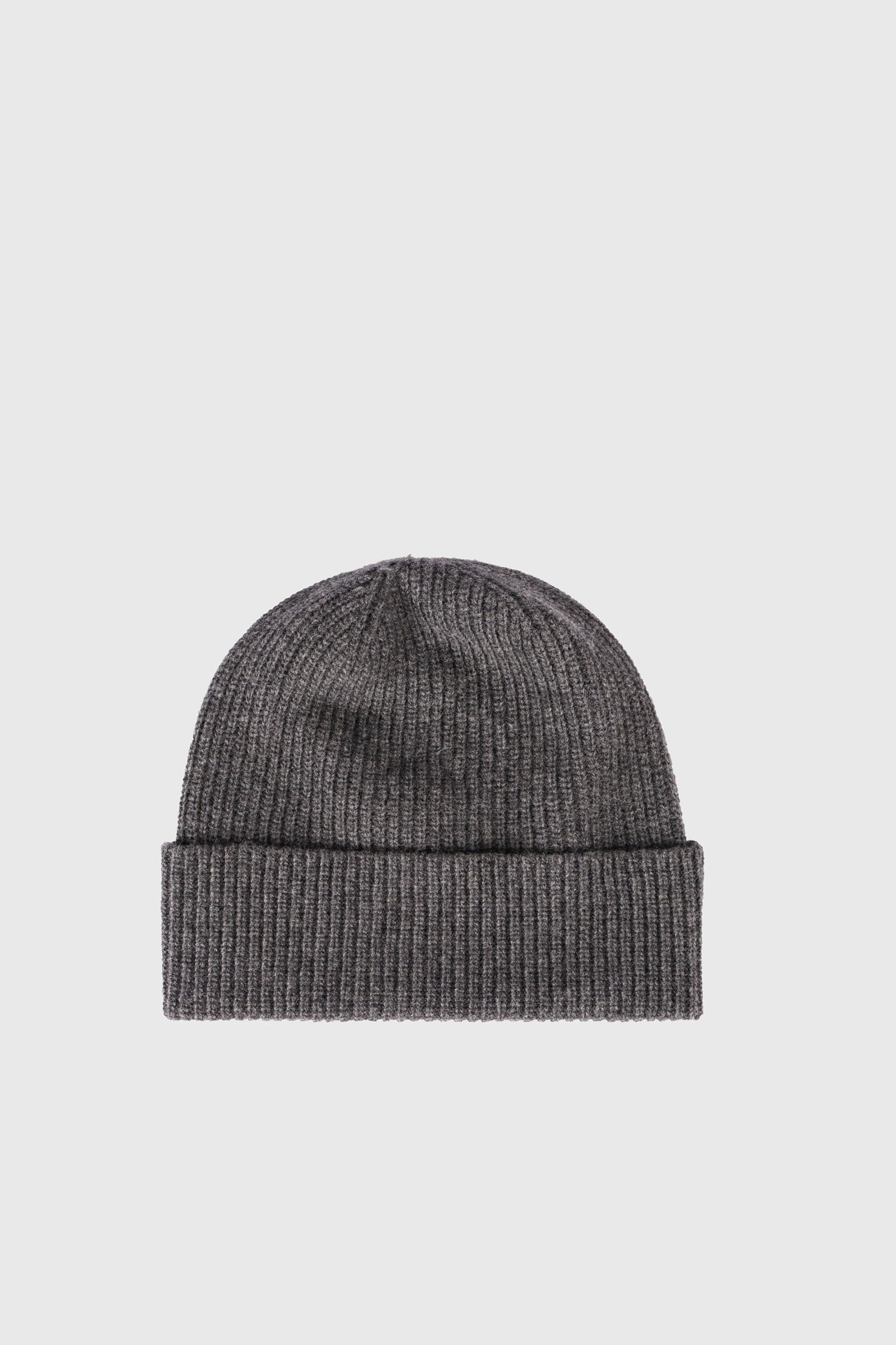 Woolrich Knitted Ribbed Beanie Grigio Unisex - 2