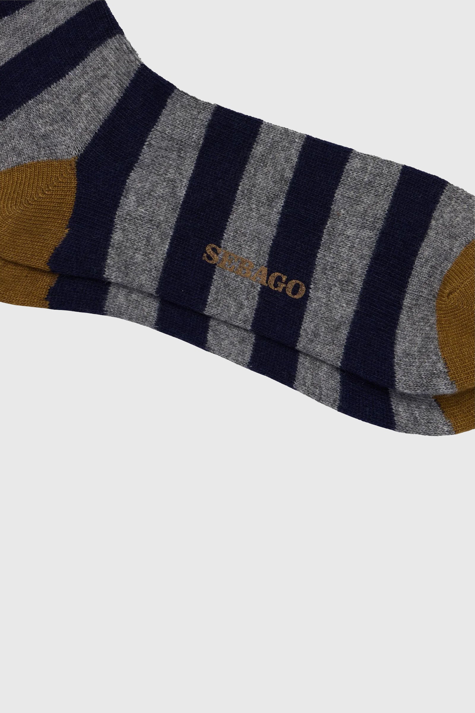 Sebago Calzino Solon Rigal Blu/grigio Uomo - 2