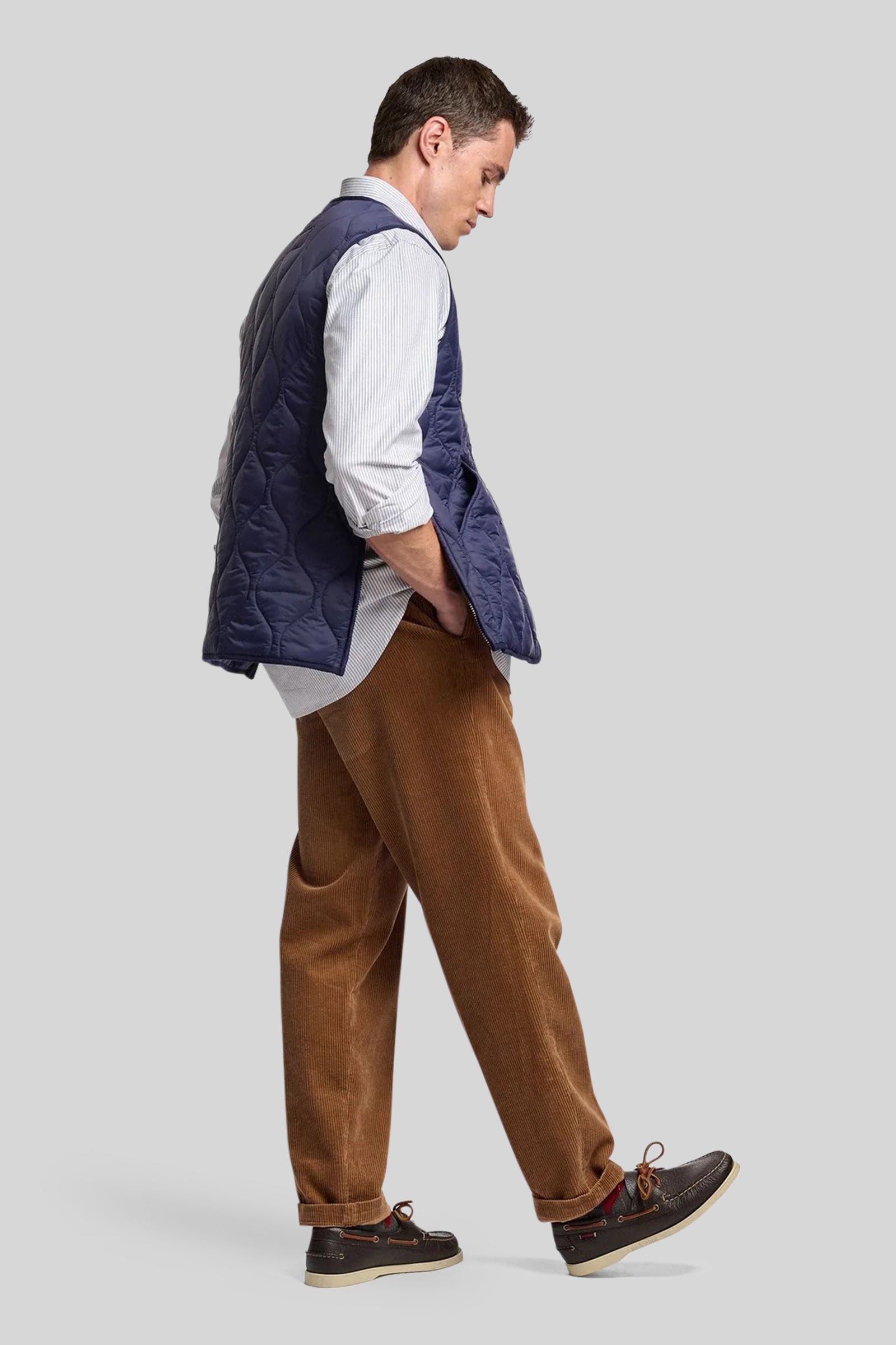 Sebago Gilet Plymouth Blu Uomo - 2