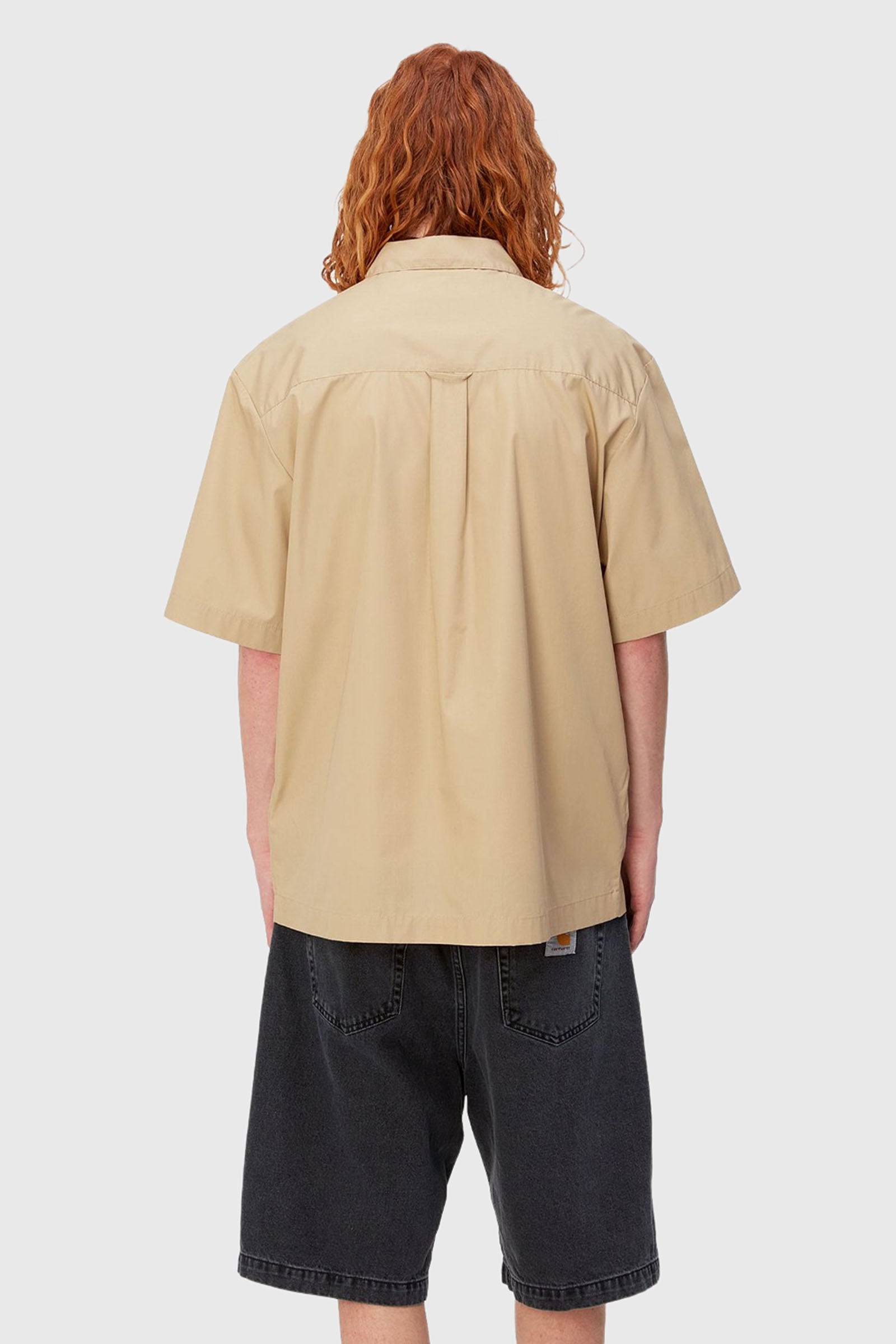Carhartt Wip S/s Craft Shirt Beige Uomo - 3
