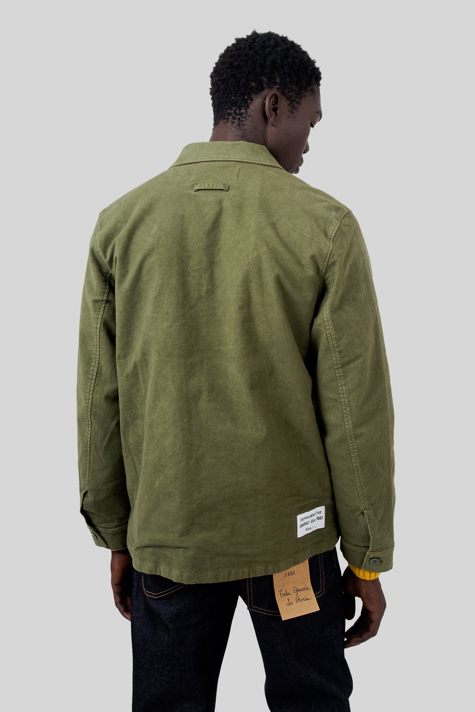 Department Five Overshirt Wilde Verde Militare Uomo - 5
