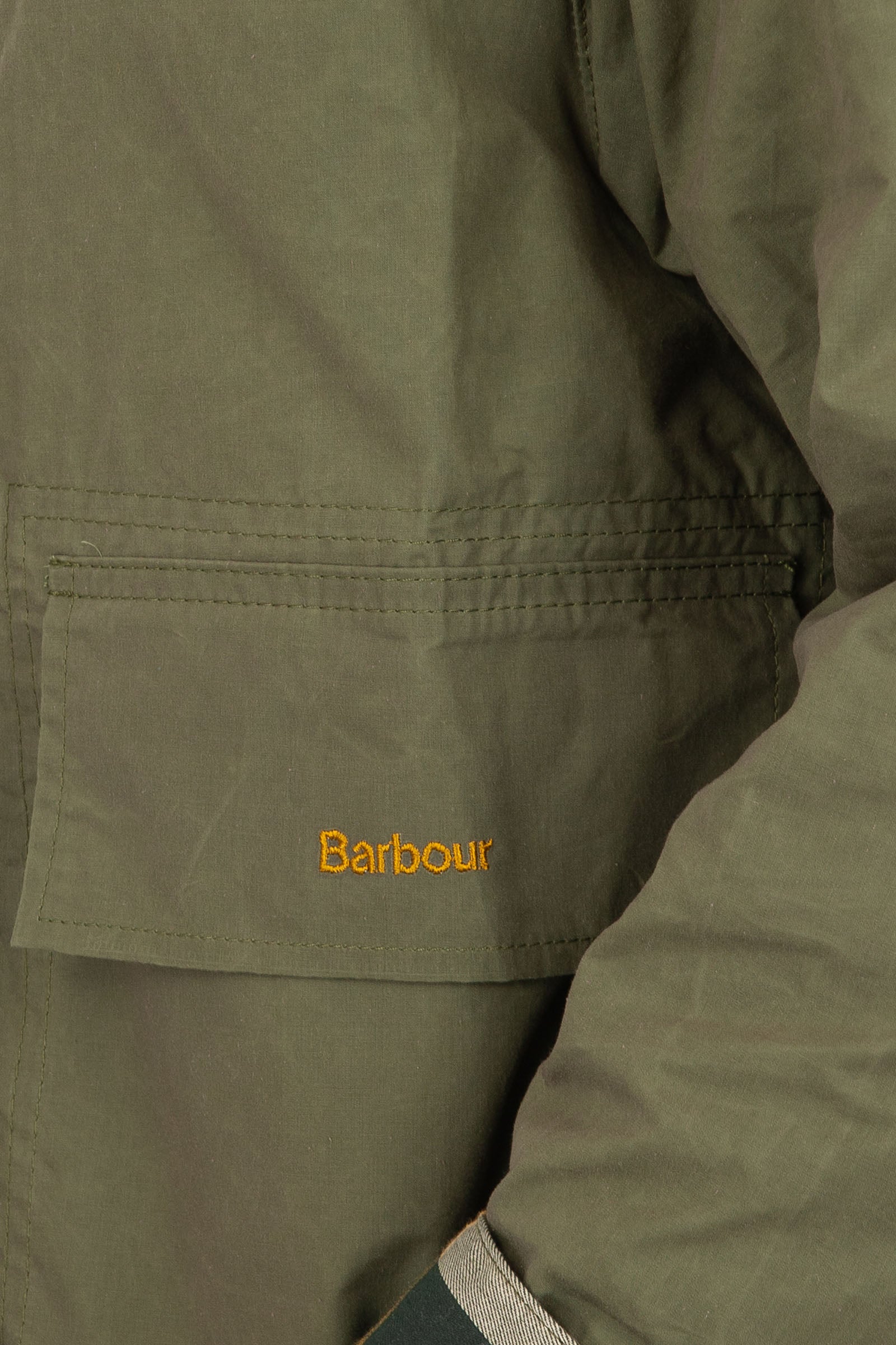 Barbour Giubbotto Nith Showerproof Verde Militare Donna - 5