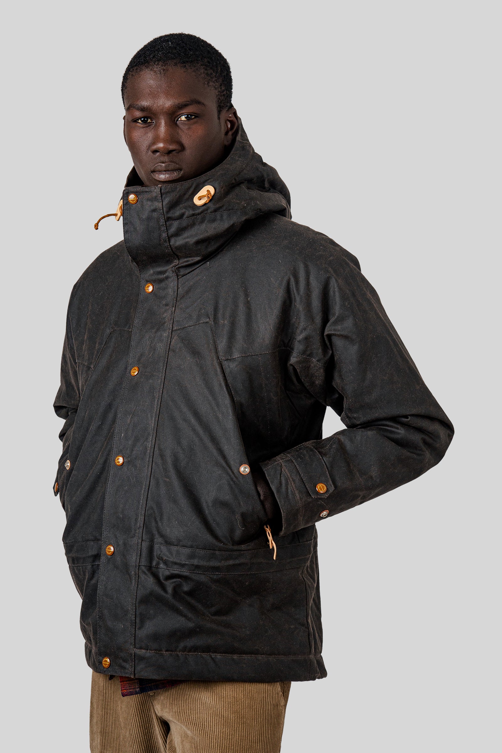 Manifattura Ceccarelli Mountain Jacket Cioccolato Uomo - 5